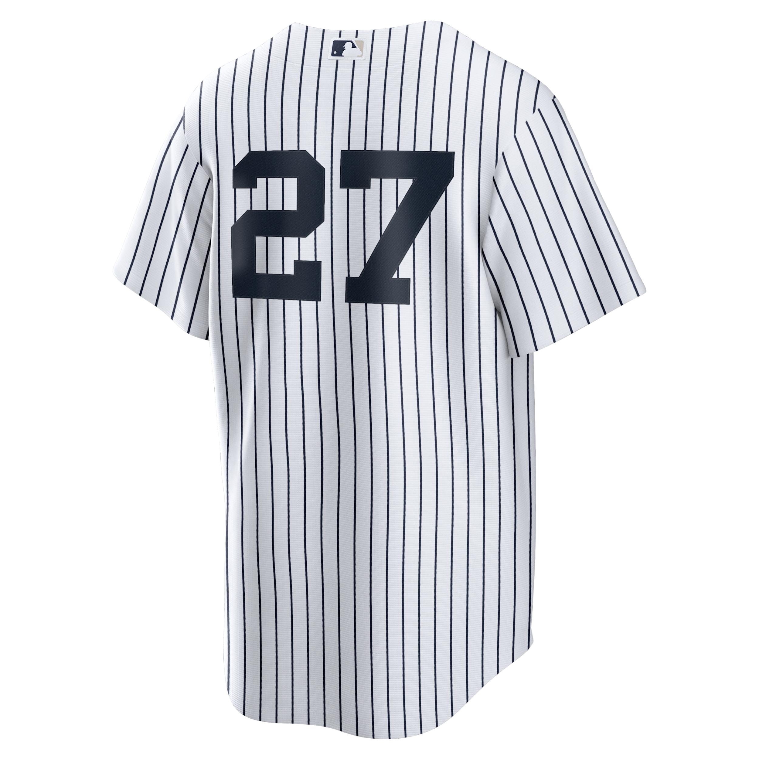 Men's Nike Giancarlo Stanton White New York Yankees Home Replica Player Jersey,  Product Image