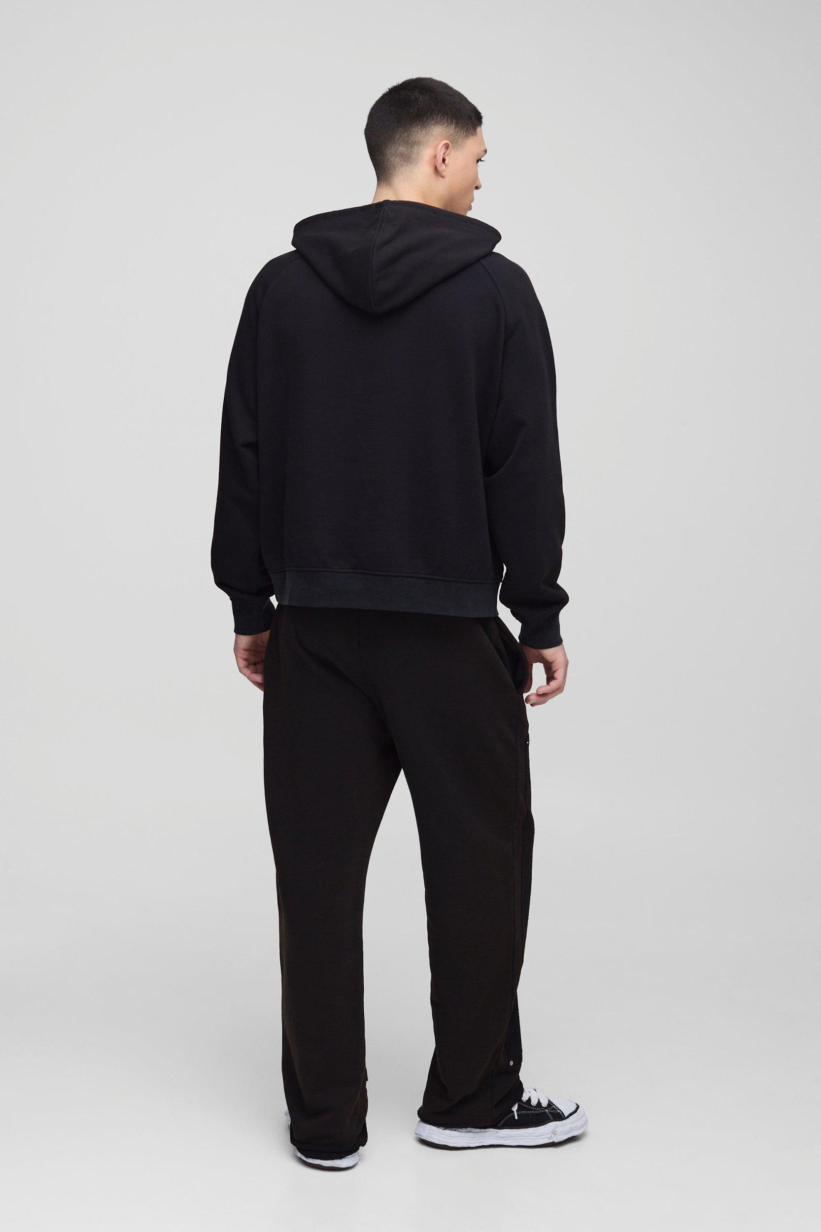 Straight Leg Washed Carpenter Sweatpants | boohooMAN USA Product Image