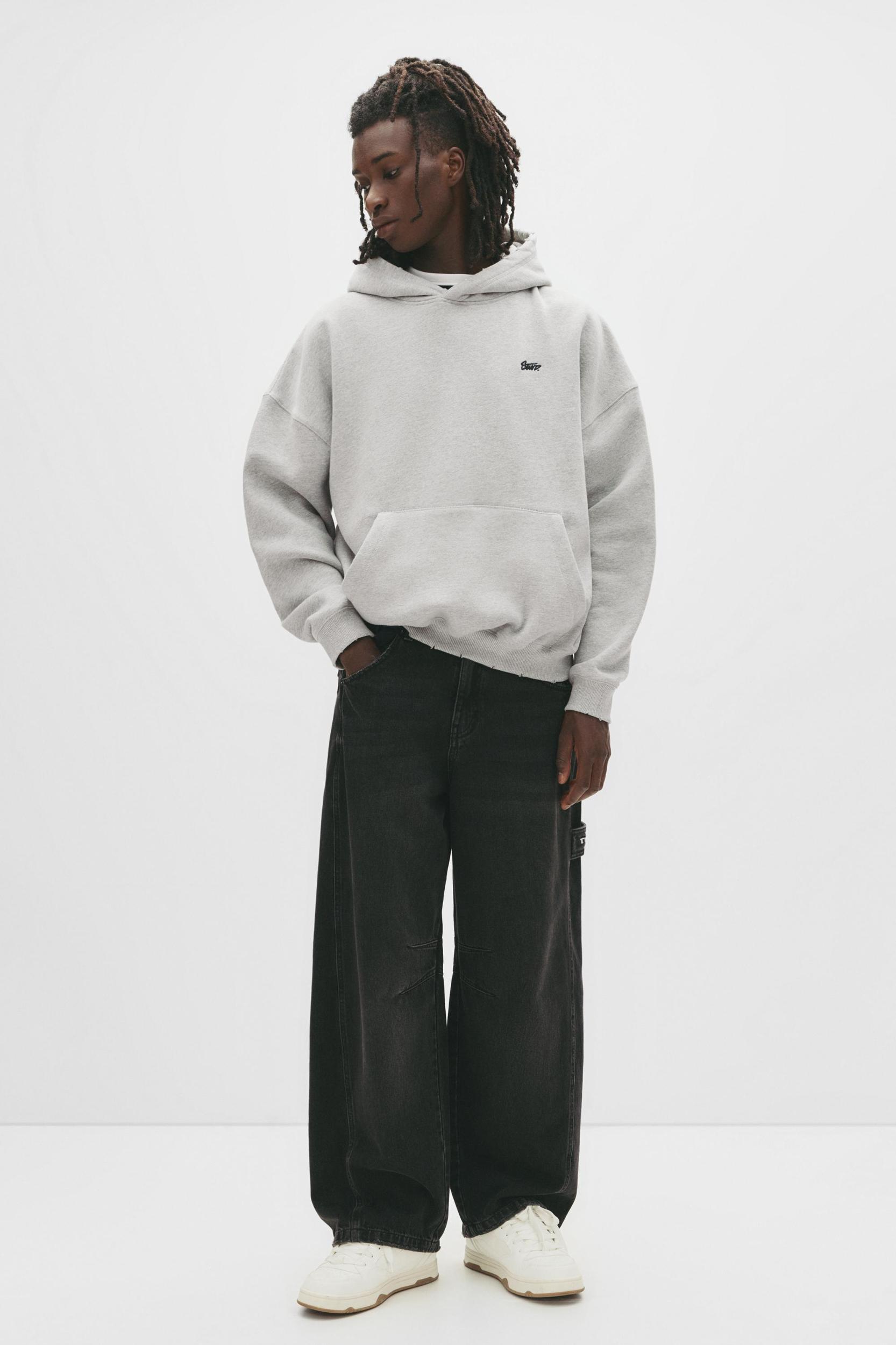 STWD embroidered logo hoodie Product Image