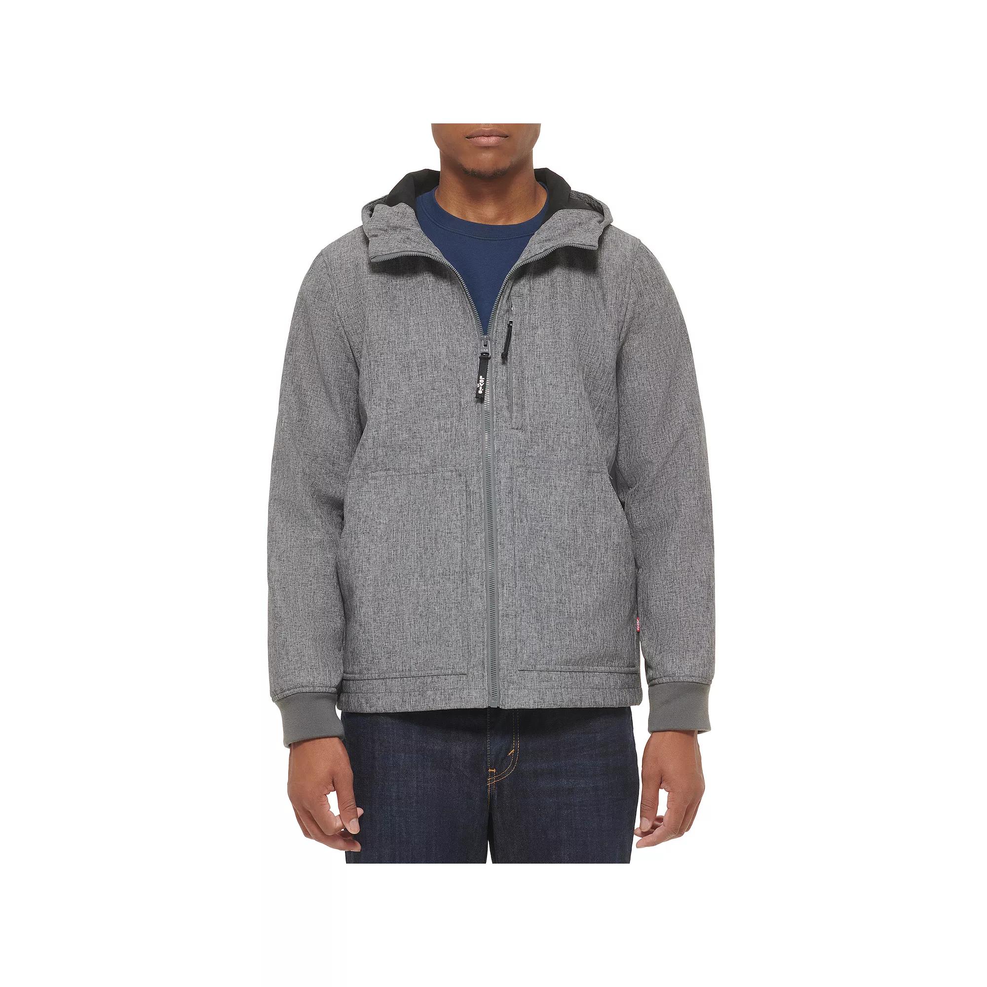 Men's Levi's® Softshell Hooded Bomber Jacket,  Product Image