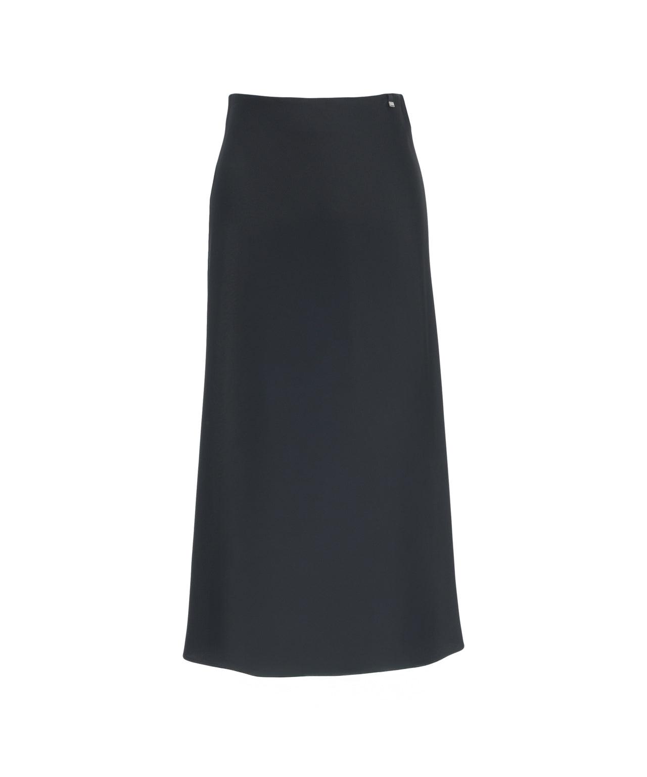 Satin midi skirt Product Image