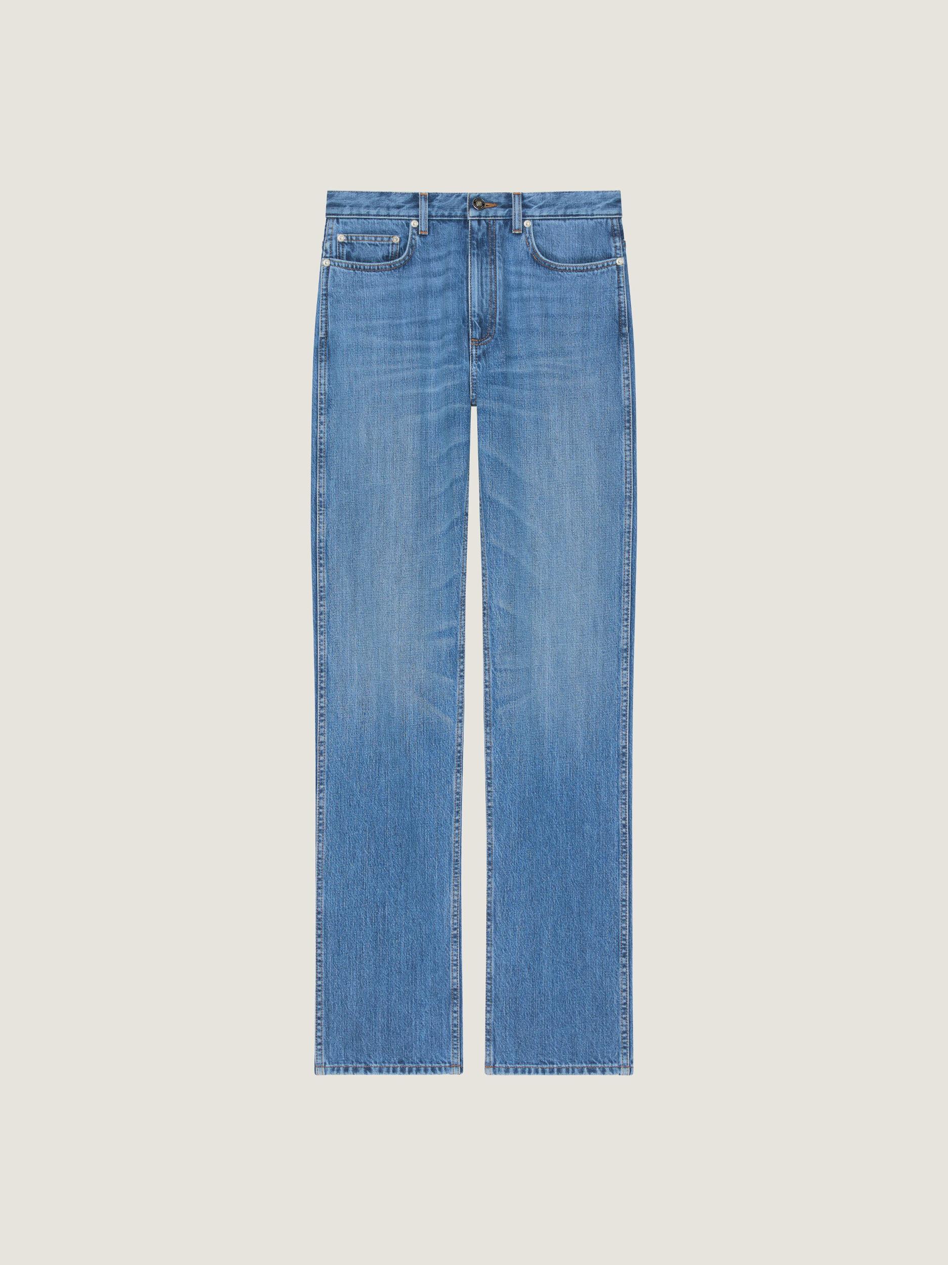 Straight washed jeans Product Image