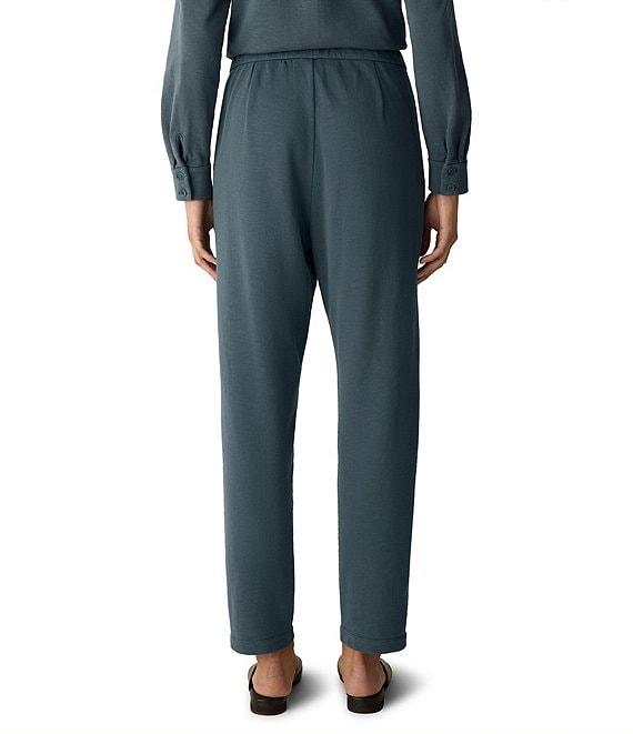 Eileen Fisher Organic Cotton Terry Slouch Ankle Pants Product Image