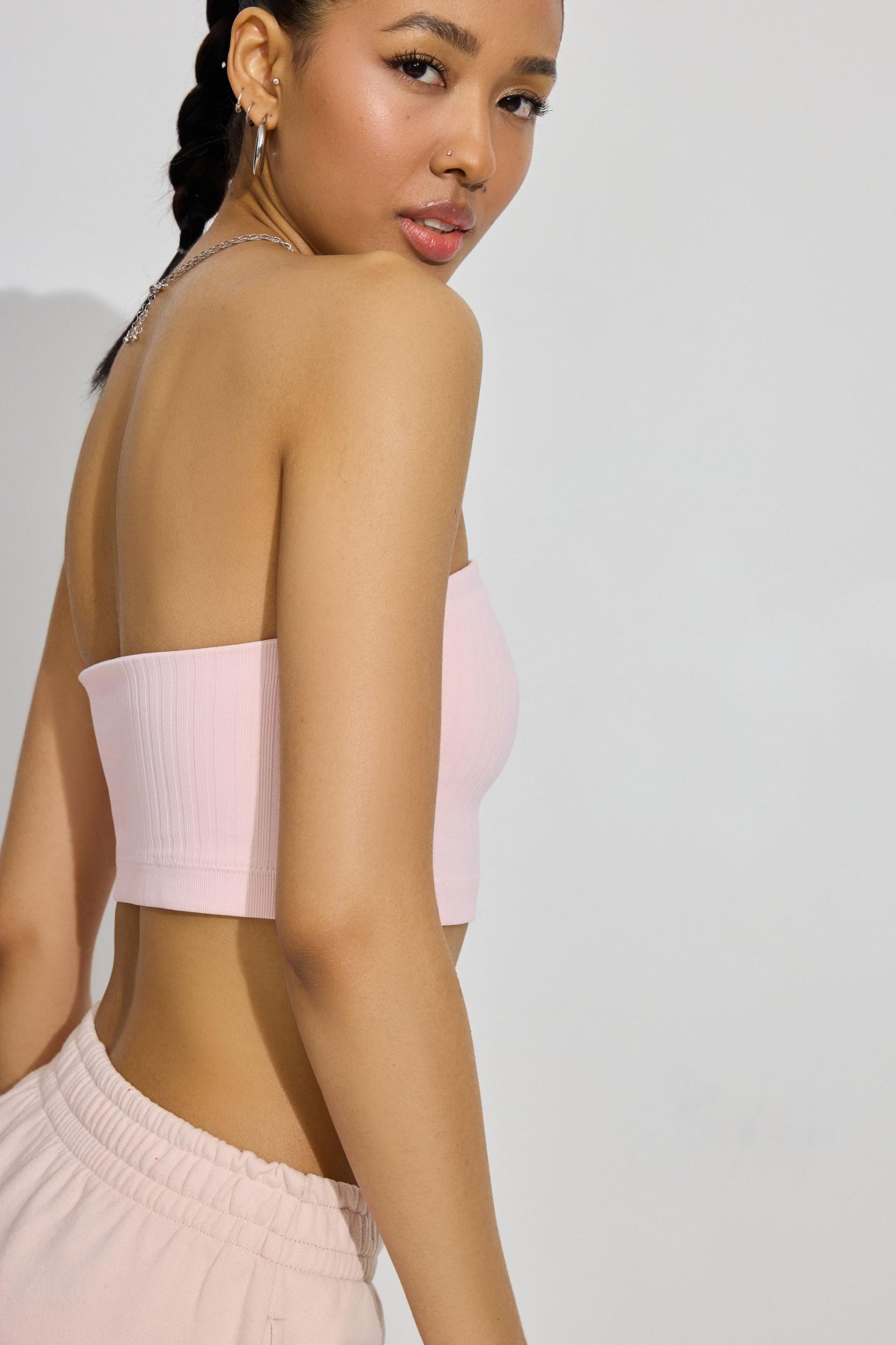 Linen Smocked Tube Top Product Image