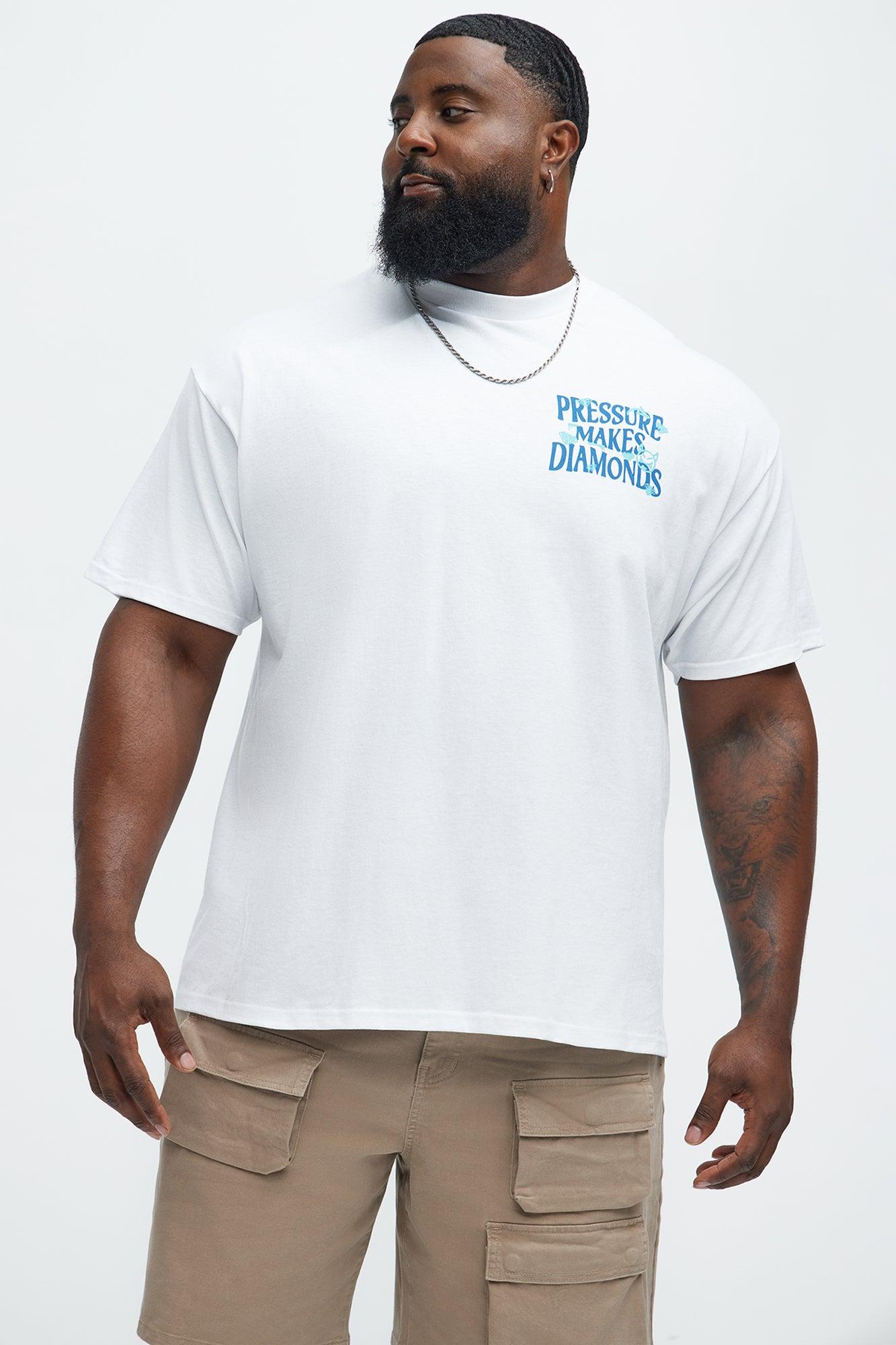 Make Diamonds Short Sleeve Tee - White Product Image
