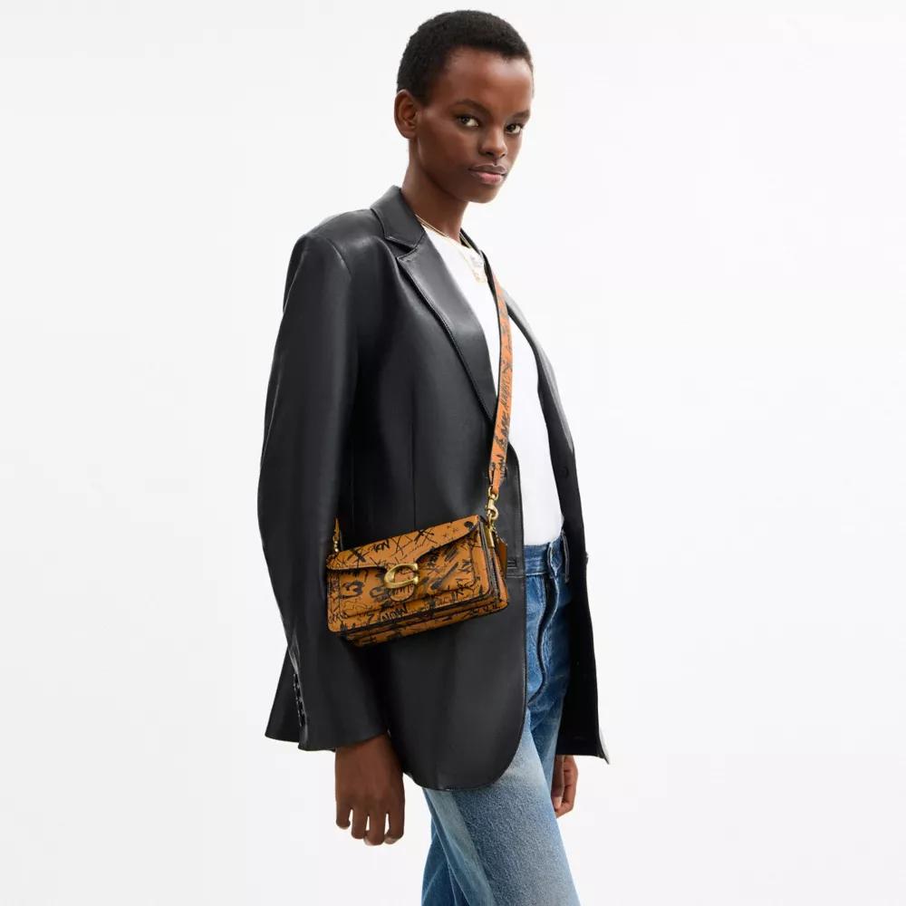 Tabby Shoulder Bag 20 With Graffiti Print Product Image