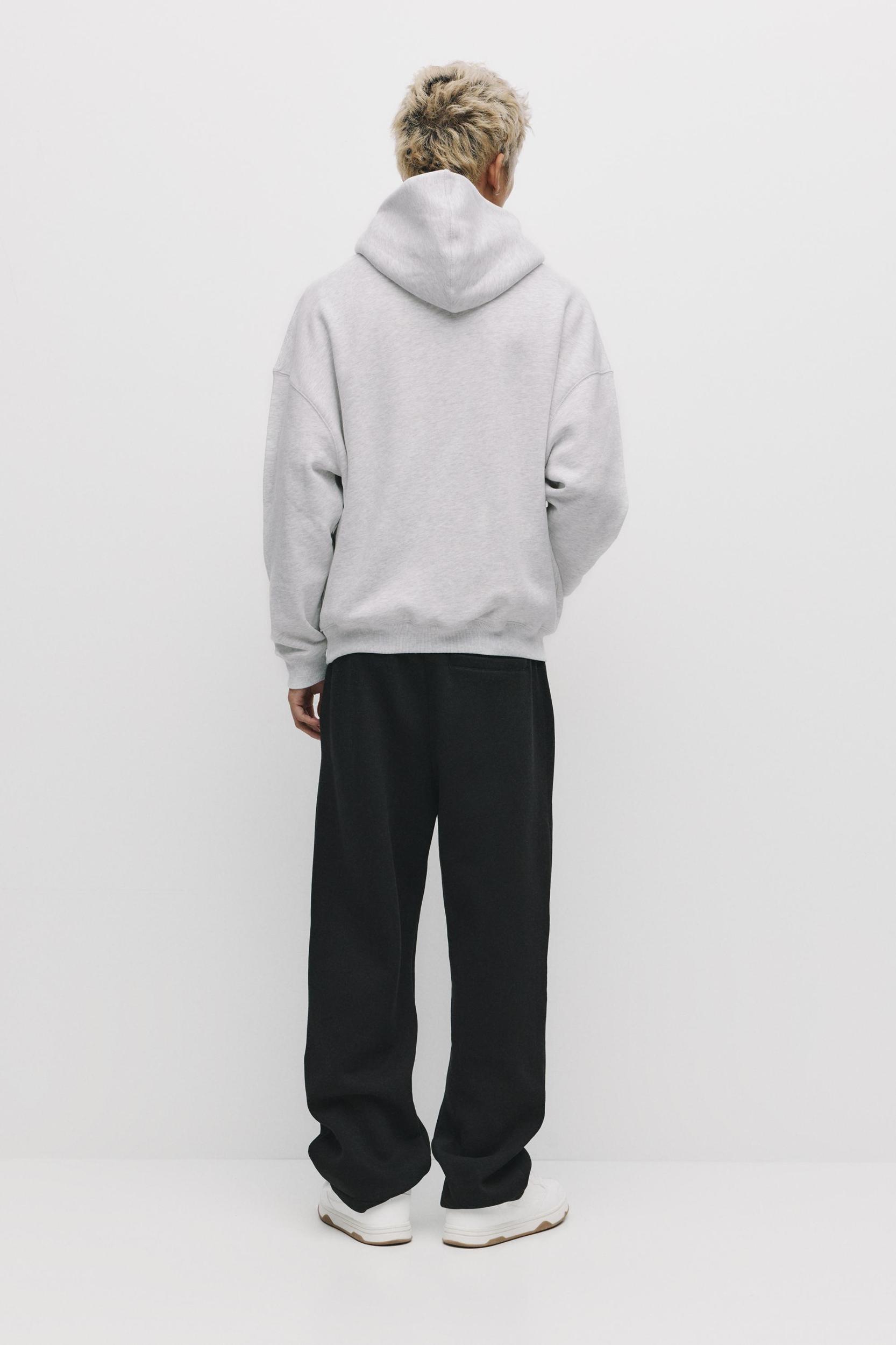 Boxy hooded sweatshirt Product Image