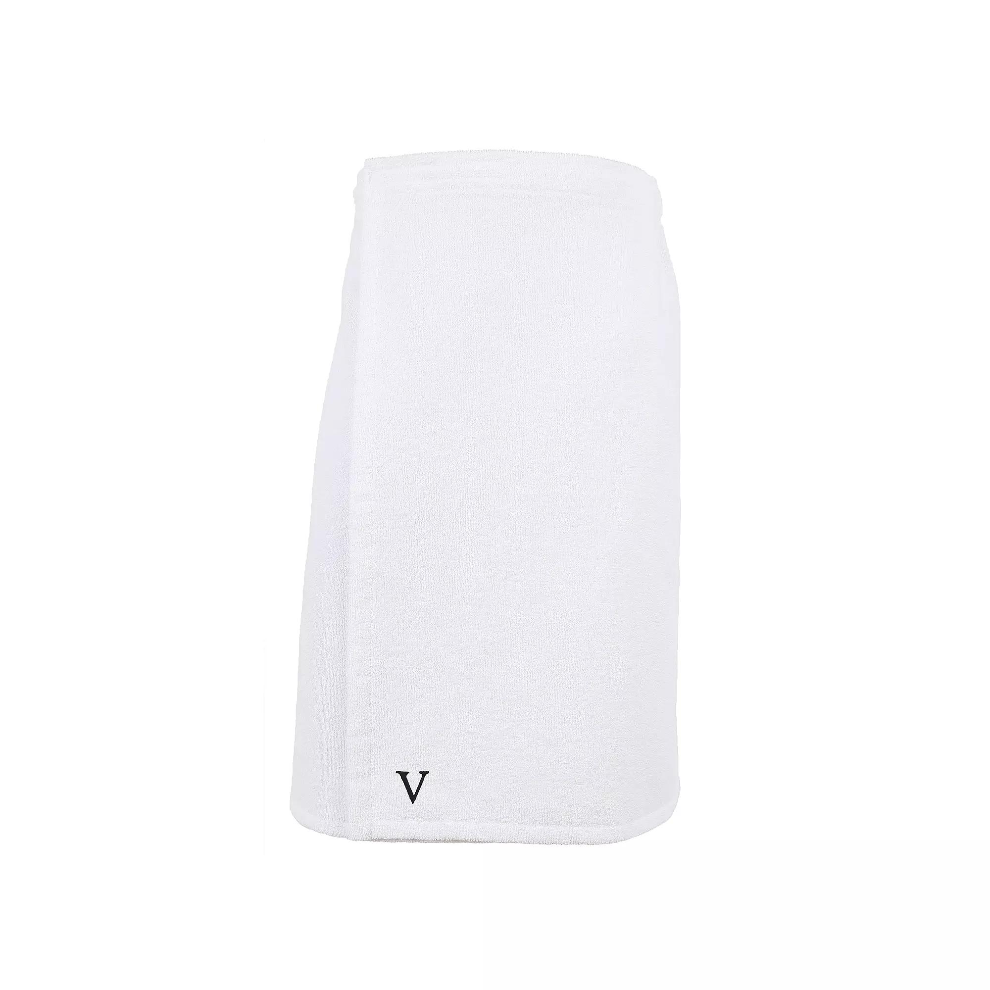 Linum Home Textiles Turkish Cotton Personalized Women's Terry Body Wrap, V Product Image