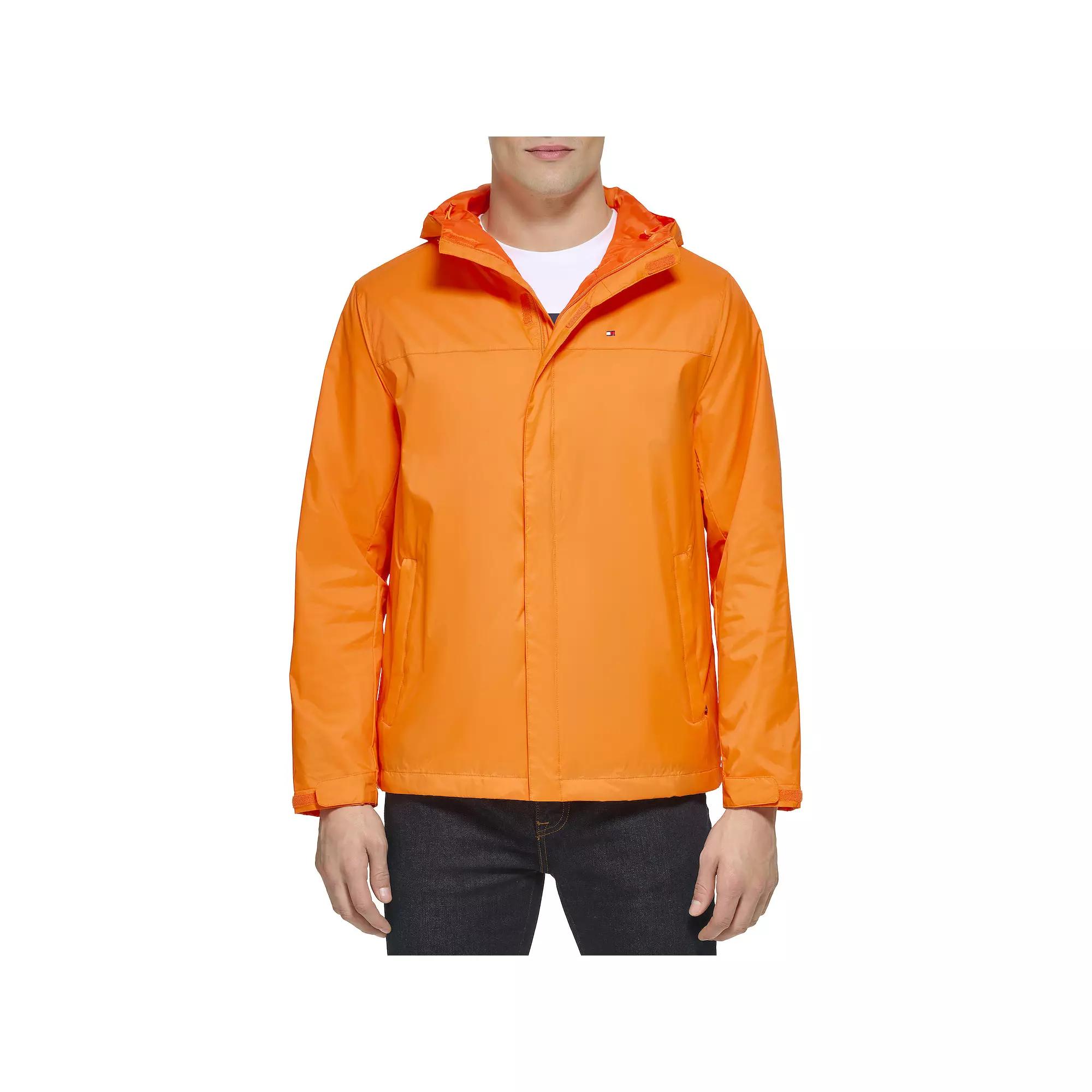 Men's Tommy Hilfiger Hooded Rain Jacket,  Product Image