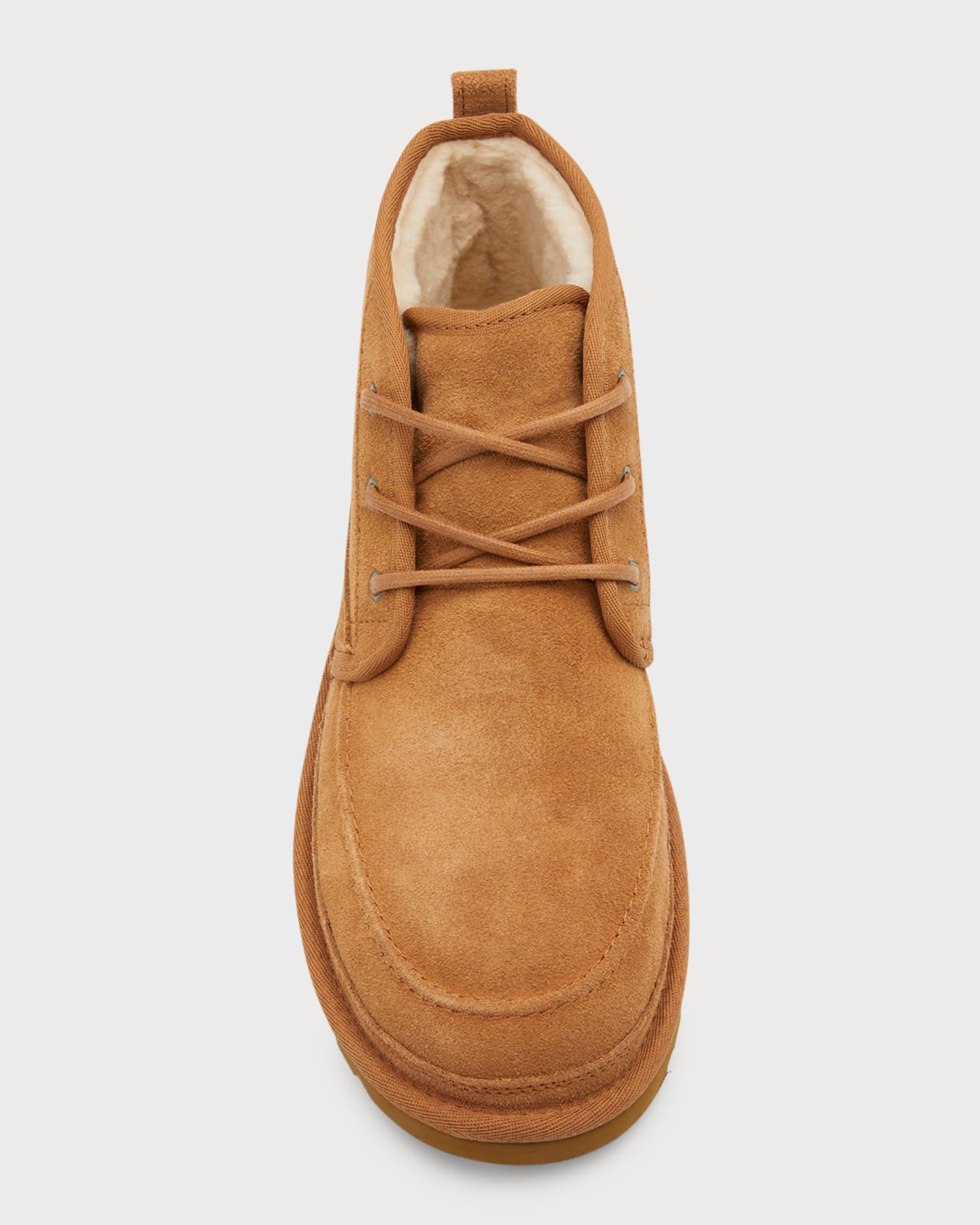 Men's Neumel Moc Shearling-Lined Suede Chukka Boots Product Image
