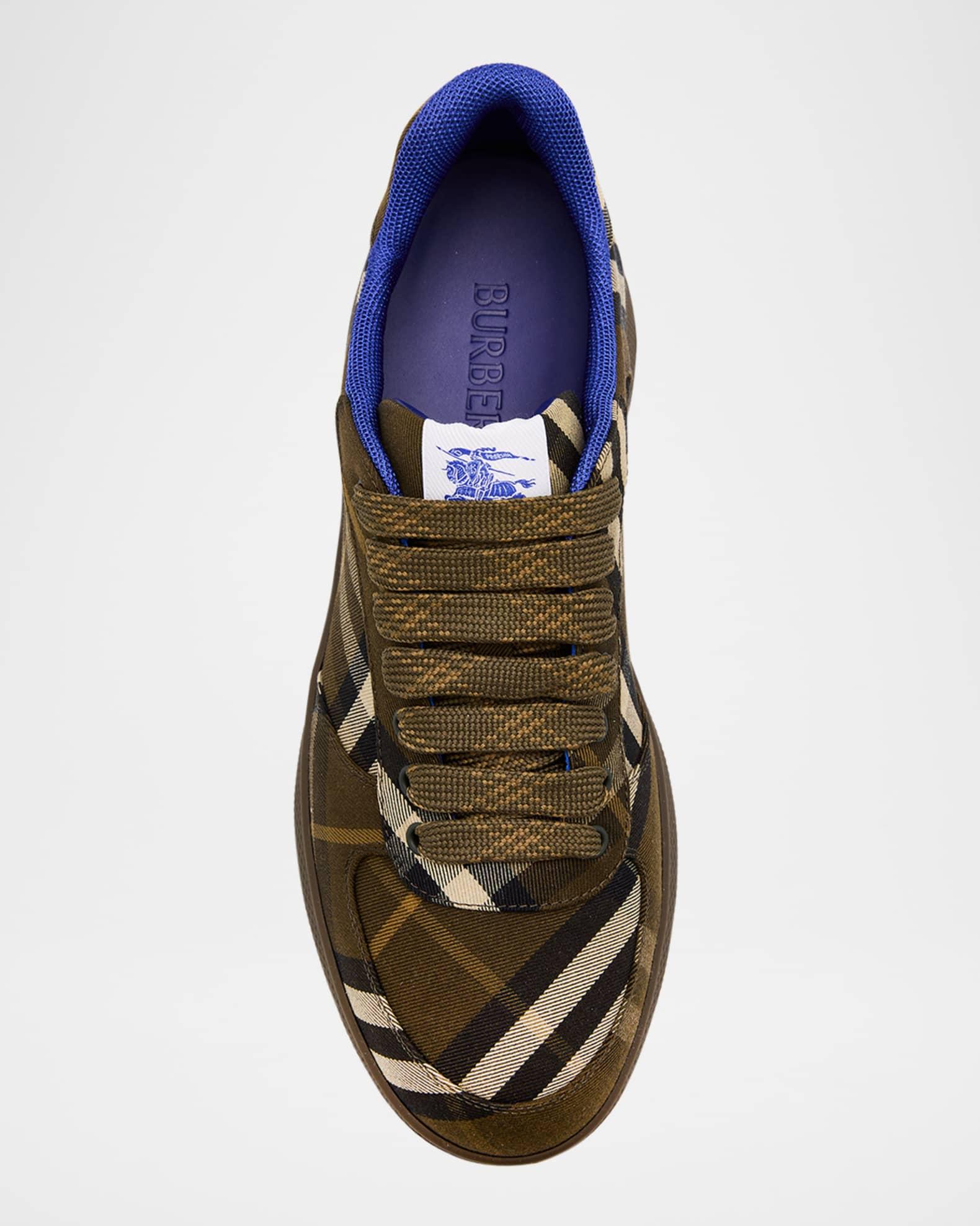 Men's Terrace Check Low-Top Sneakers Product Image