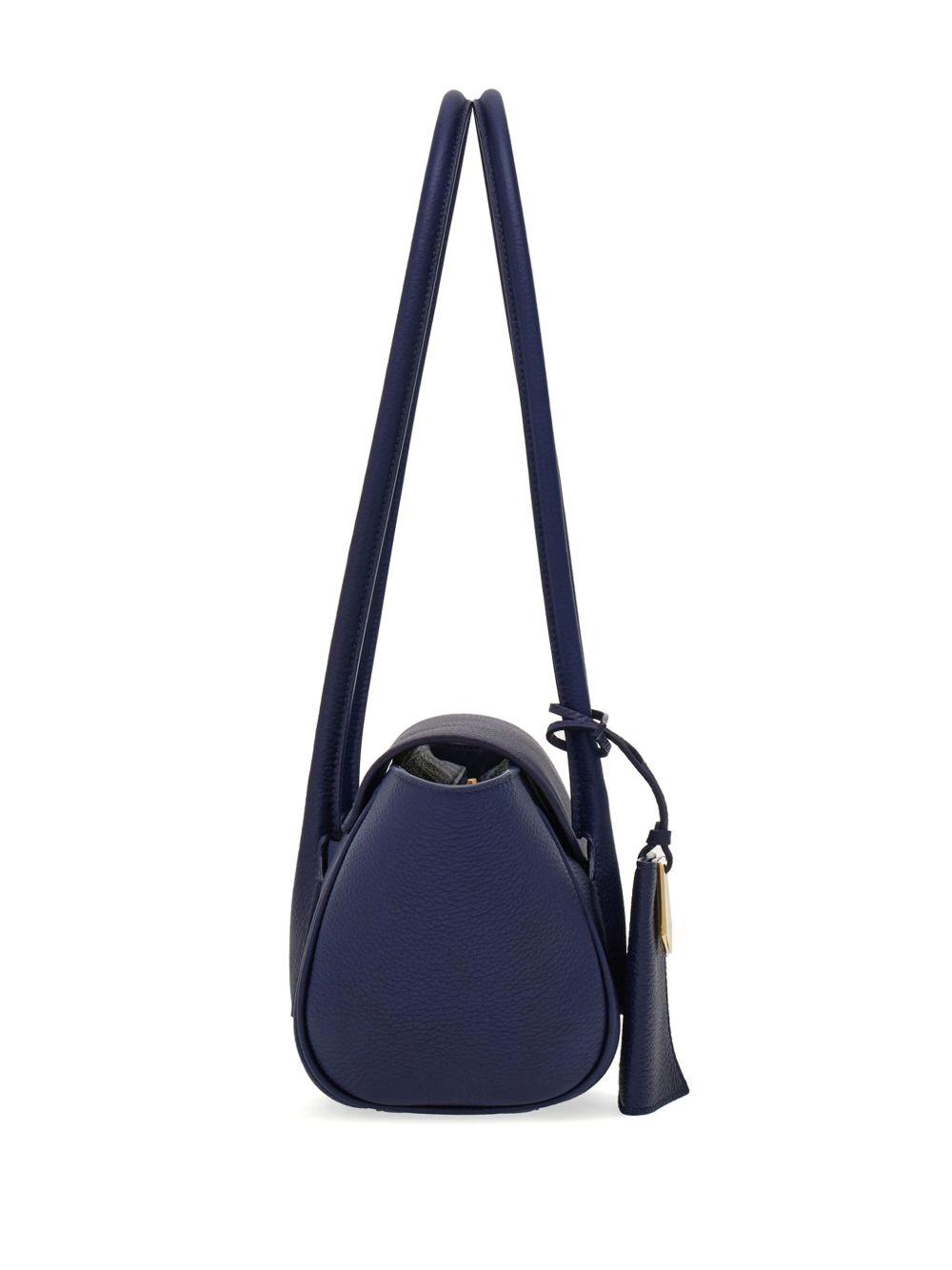 small East-West leather tote bag Product Image