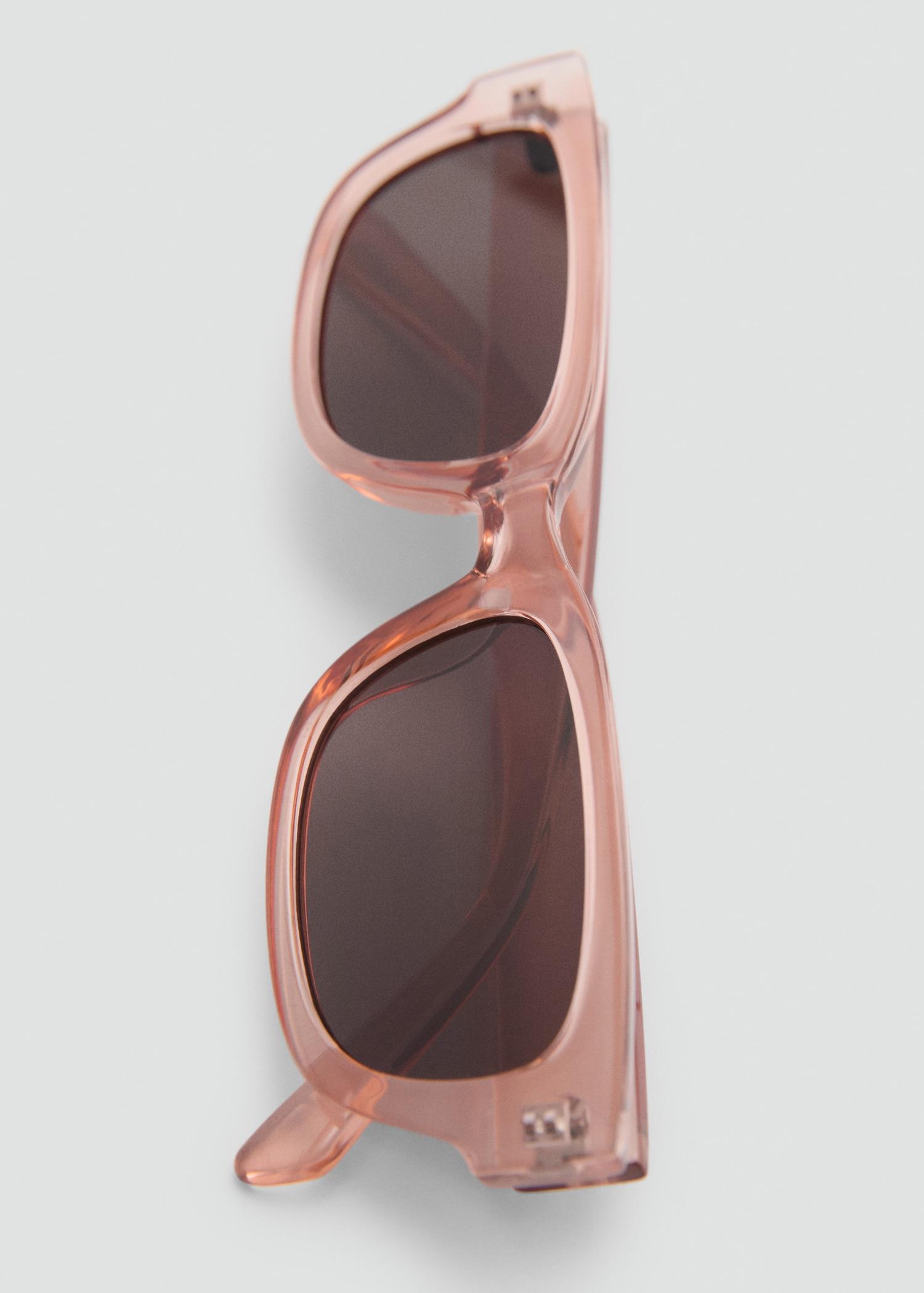Rectangular-frame sunglasses - Women | MANGO USA Product Image