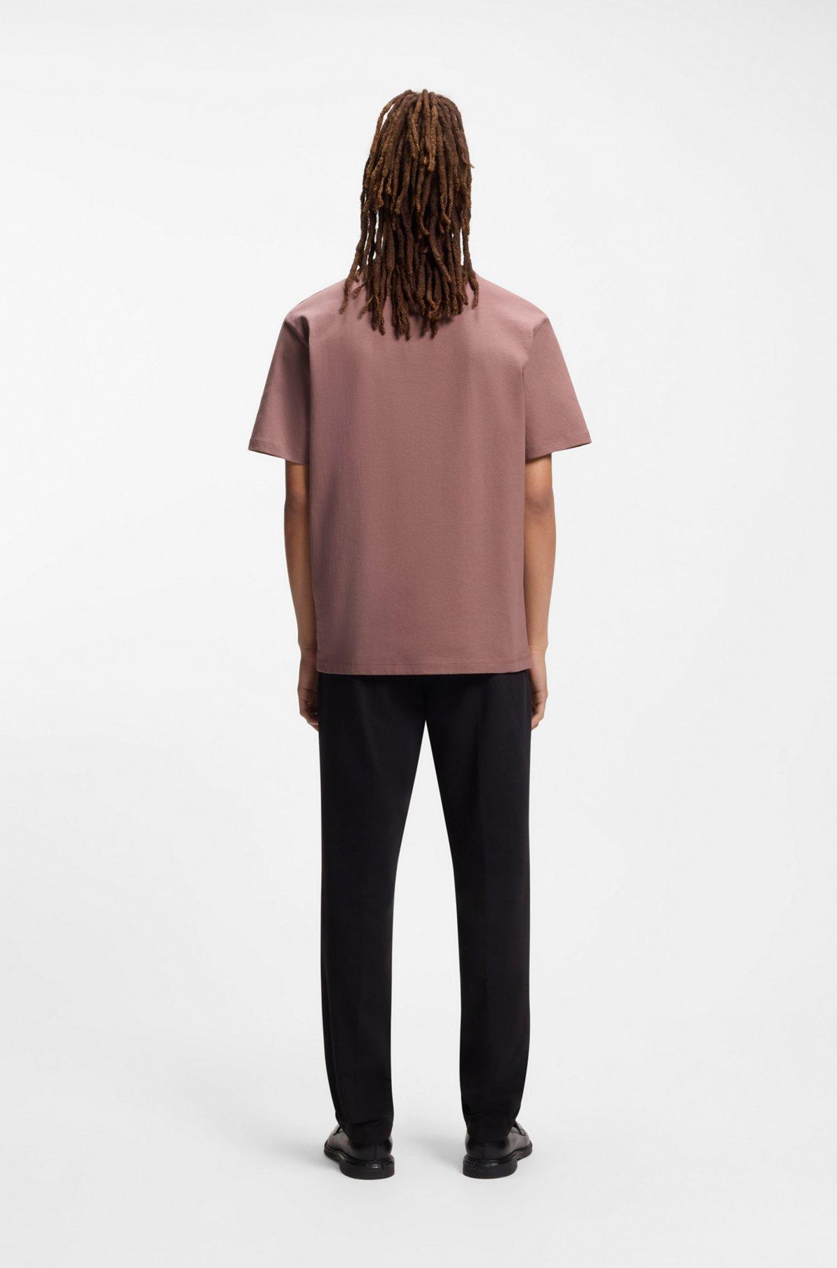 Logo-print T-shirt in cotton jersey Product Image