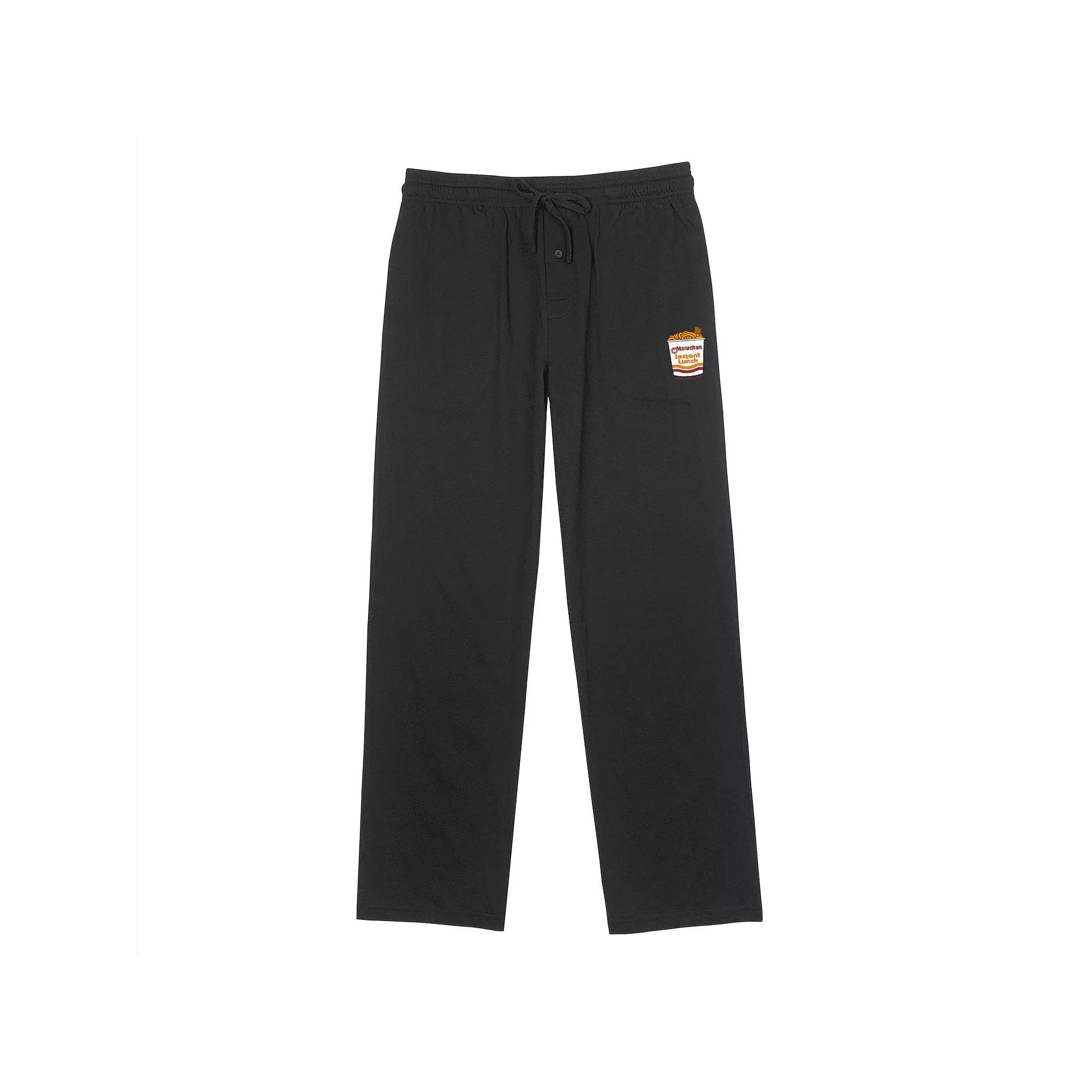 Men's Hasbro Nerf Pocket Logo Pajama Pants, Size: Small, Black Product Image