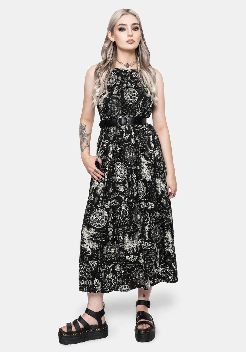 Trinity Moon Print Pull On Culotte Product Image