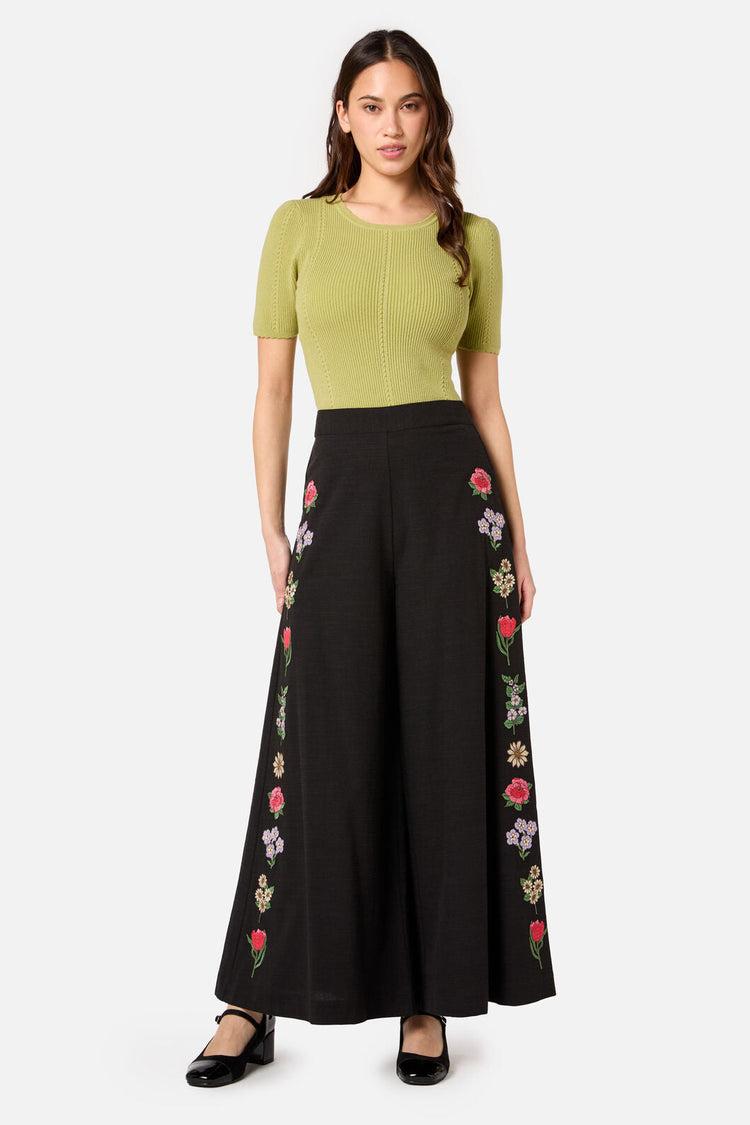 Fleur Embroidered Pant Product Image