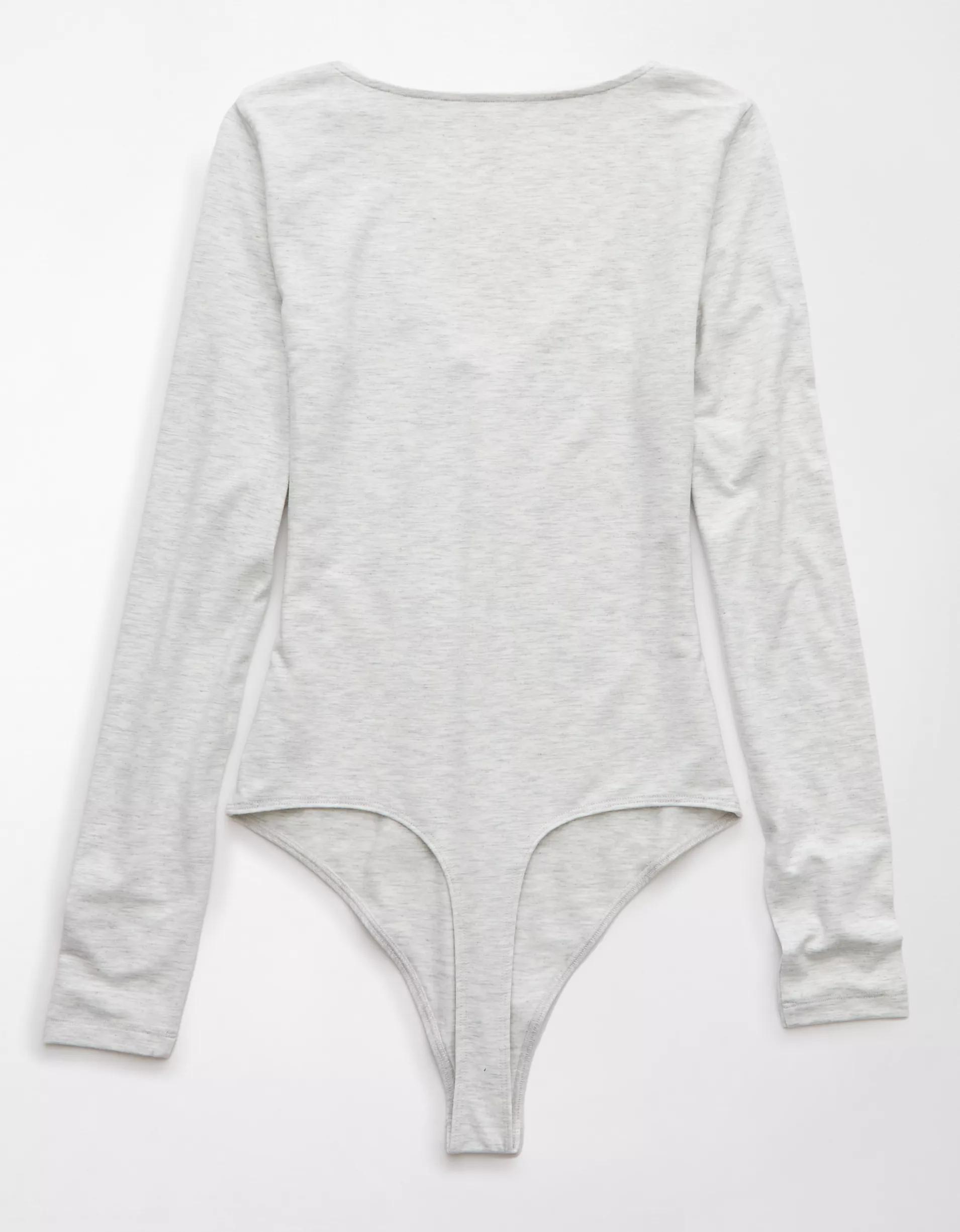 AE Long-Sleeve V-Neck Bodysuit Product Image