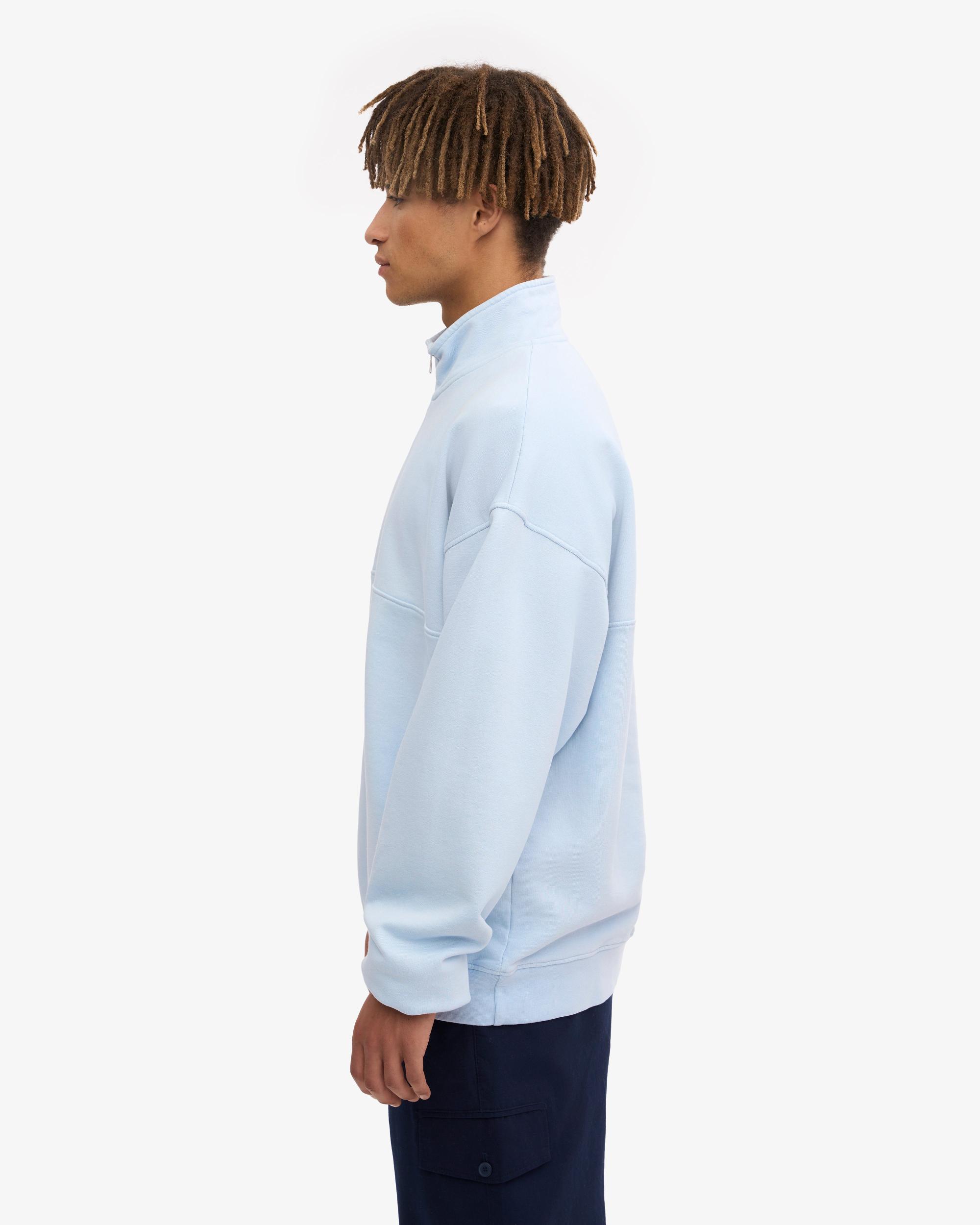 Organic Quarter Zip - Polar Blue Product Image