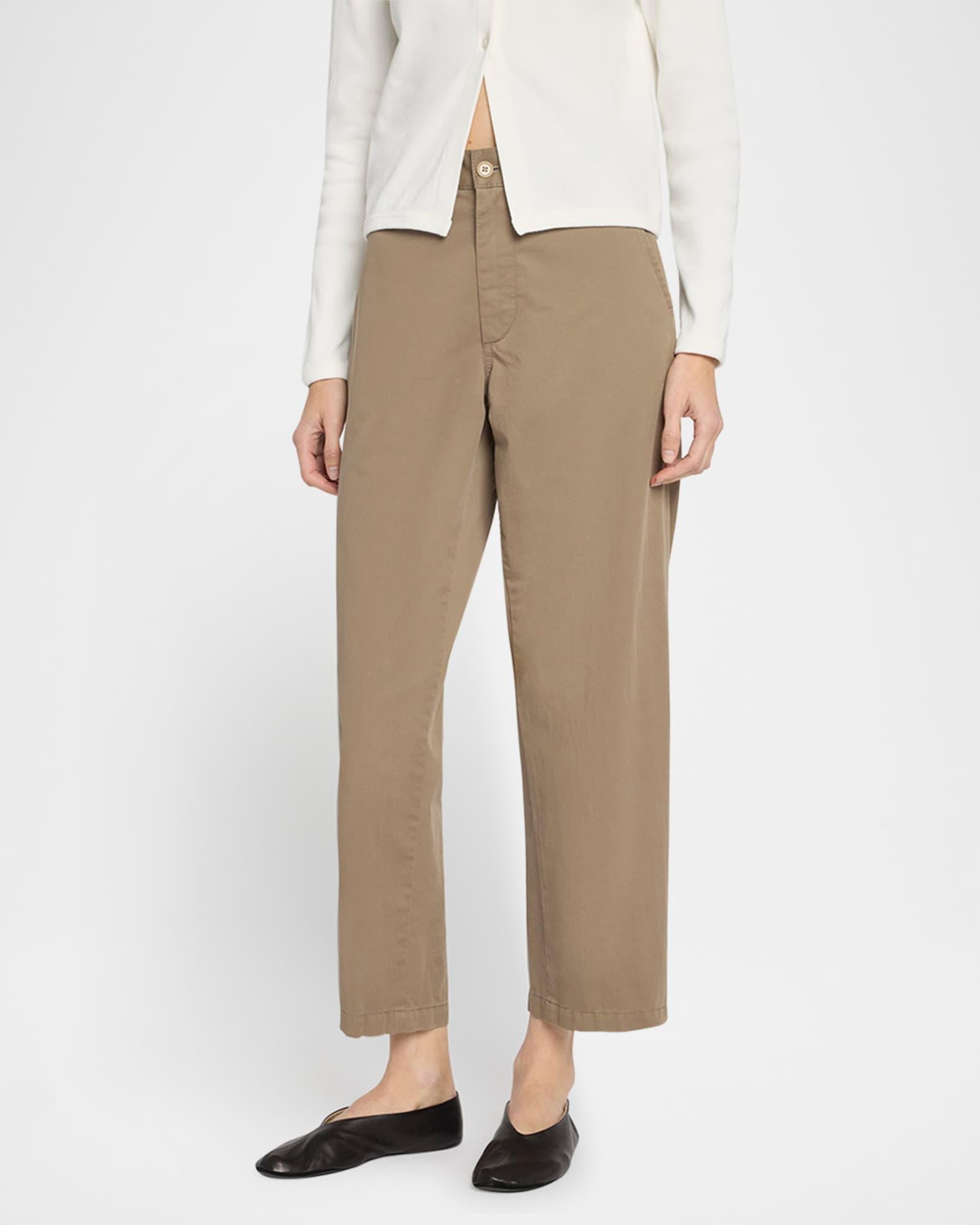 Zalenka Mid-Rise Chino Pants Product Image