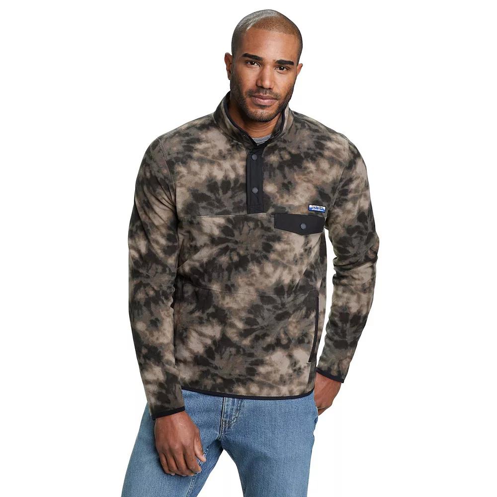Men's Eddie Bauer Chutes Snap-Front Mockneck Jacket, Size: XL, Black Smoke Product Image