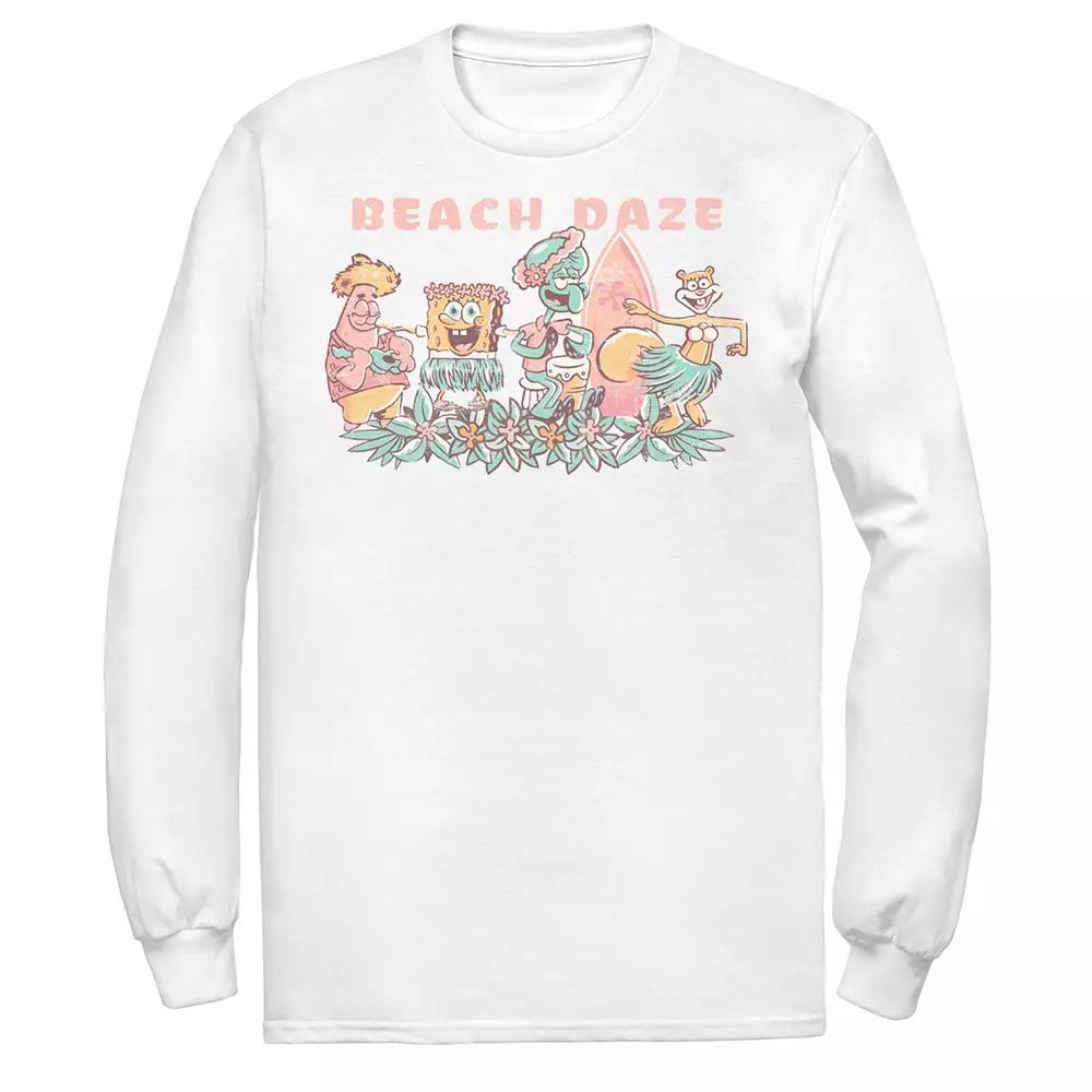 Men's SpongeBob Beach Daze Group Party Tee,  Product Image