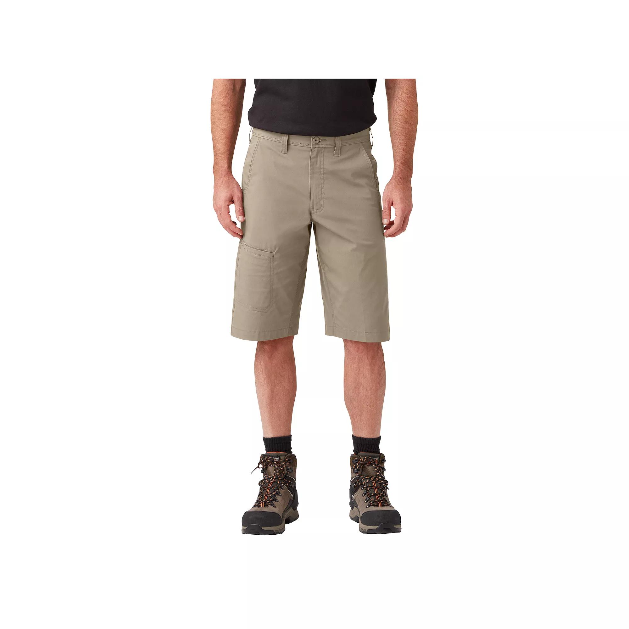 Mens Dickies Temp-iQ 13-in. Performance Hybrid Utility Shorts Desert Brown Product Image