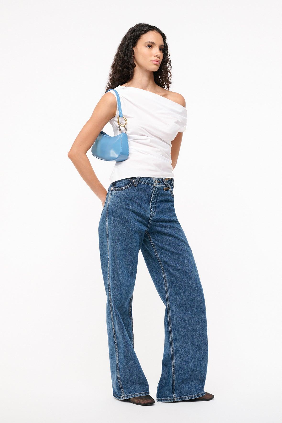 OLLIE BAG | STAUD BLUE Product Image