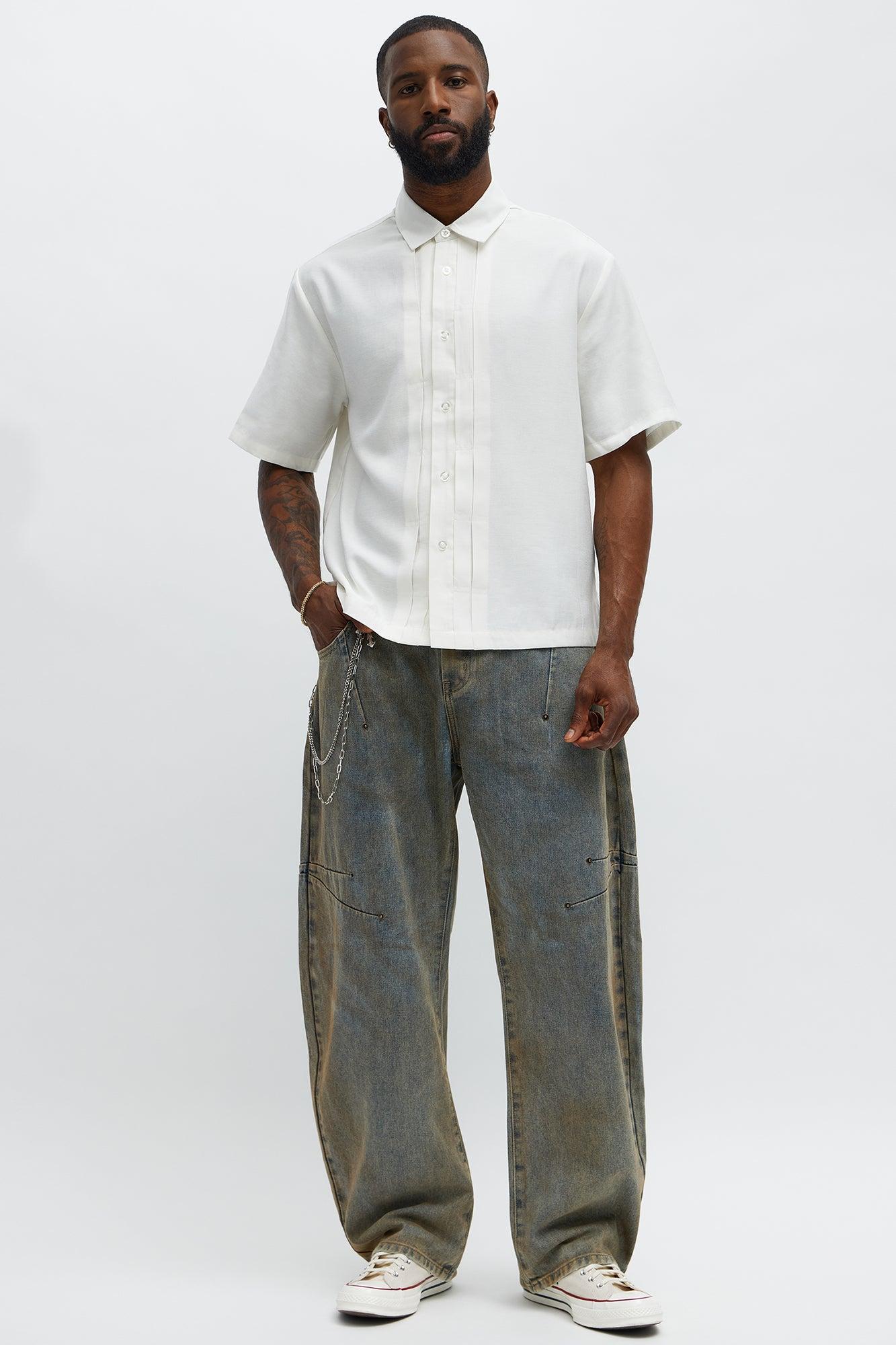 Barrel Looking At Me Jeans - Vintage Wash Male Product Image