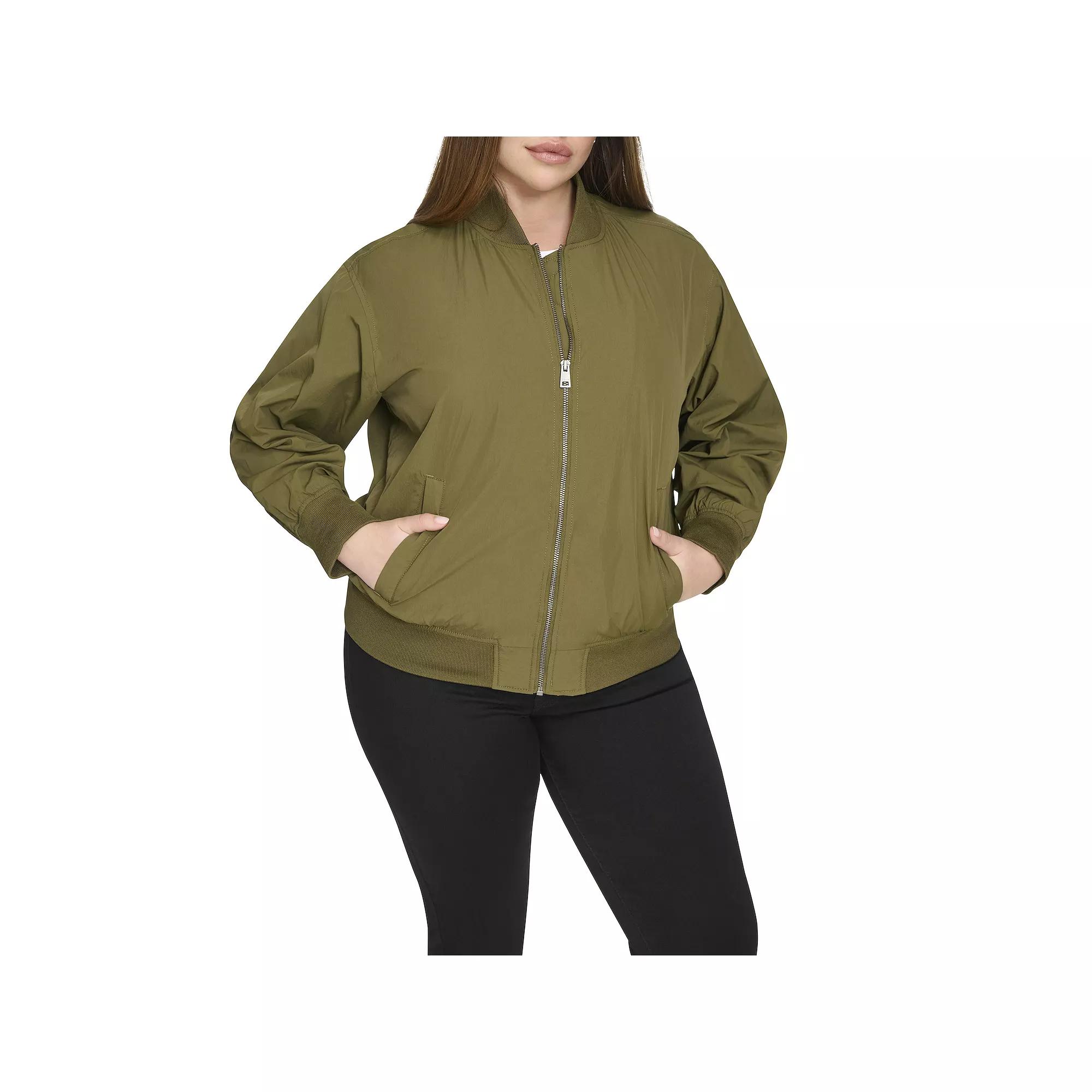 Plus Size Levi's® Lightweight Bomber Jacket, Women's, Size: 4XL, Green Product Image