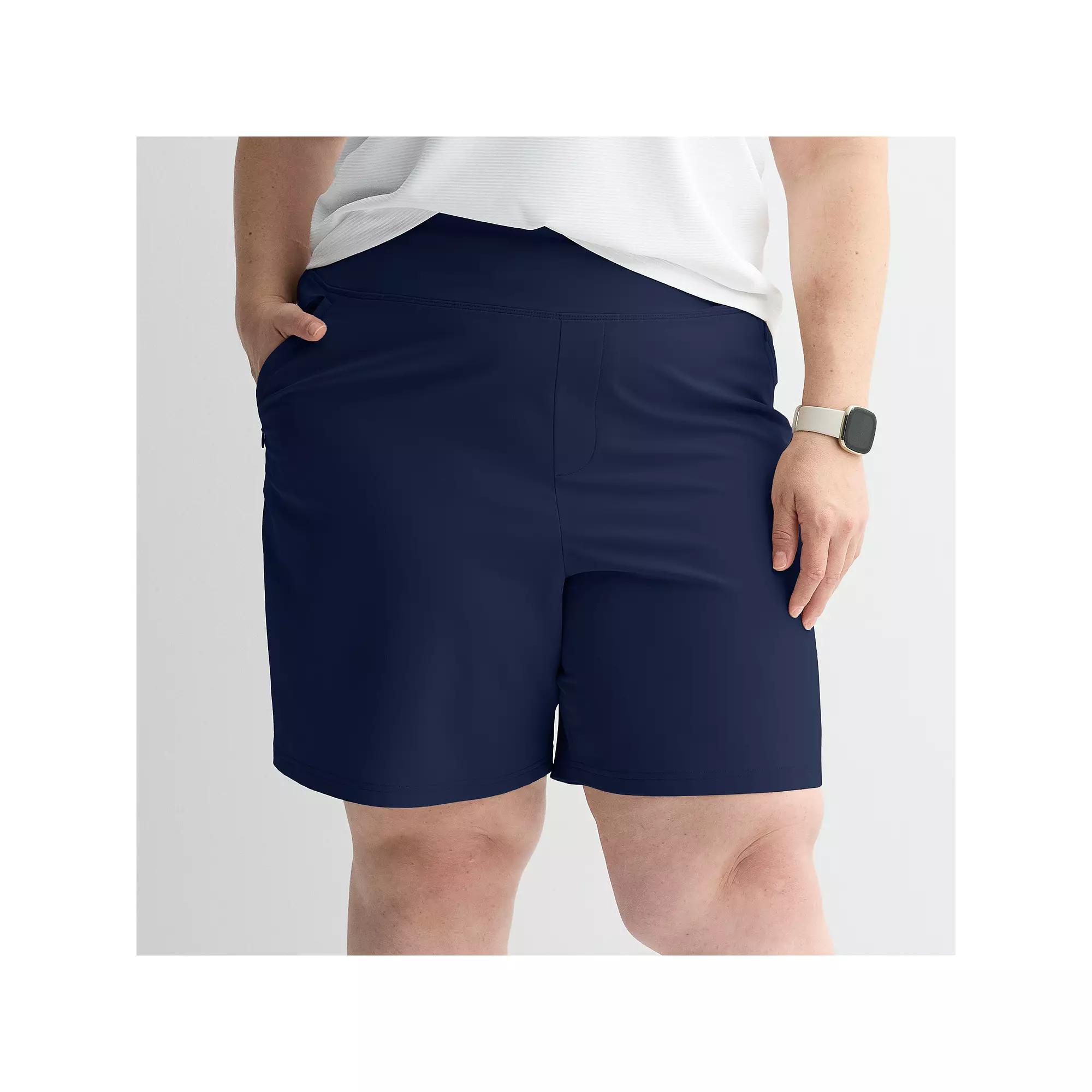 Plus Size Tek Gear® Woven Sport Gear Shorts, Women's, Size: 2XL, Blue Romance Product Image