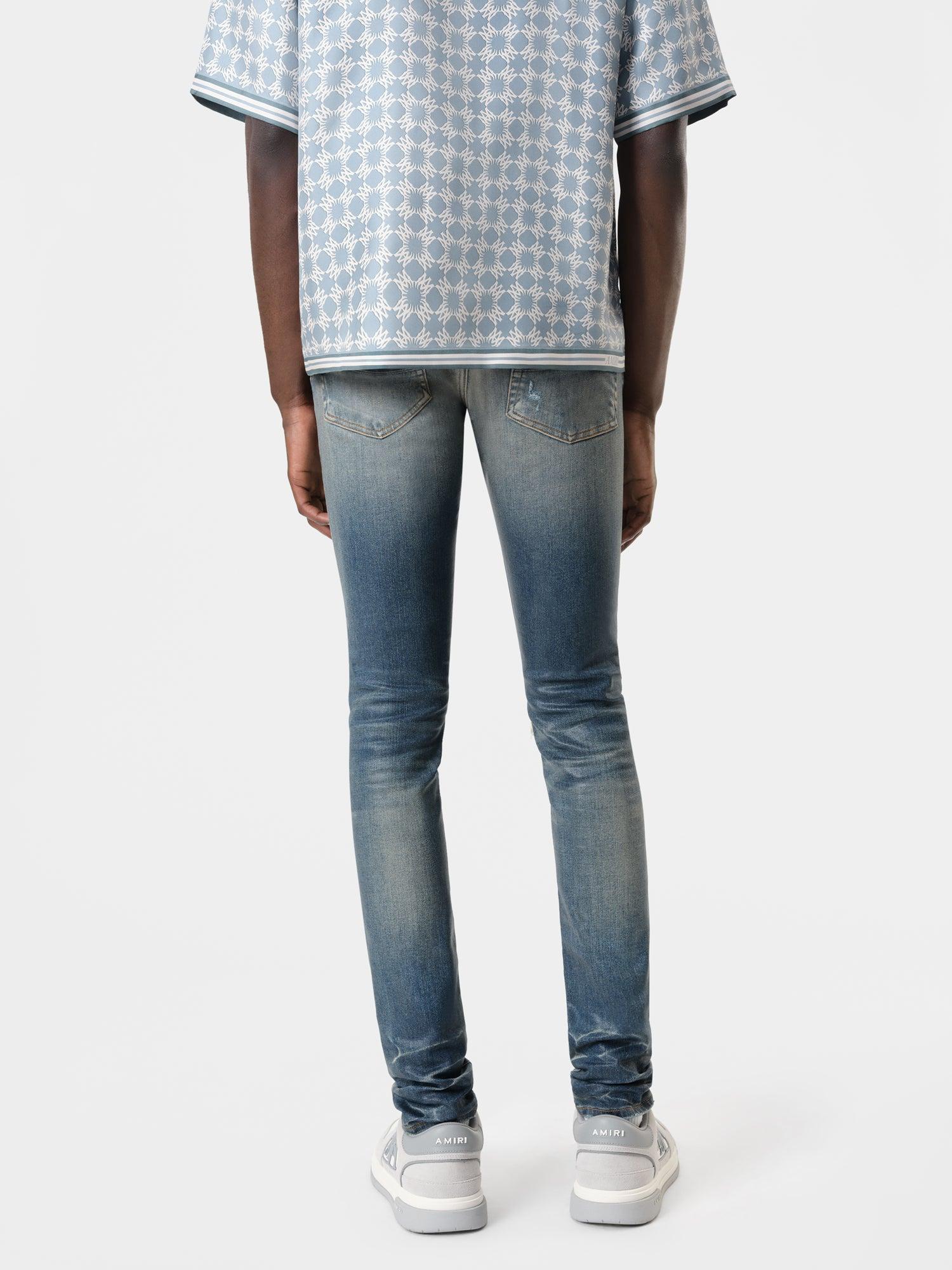 WAXED TONAL MX1 JEAN - Waxed Dark Indigo Male Product Image