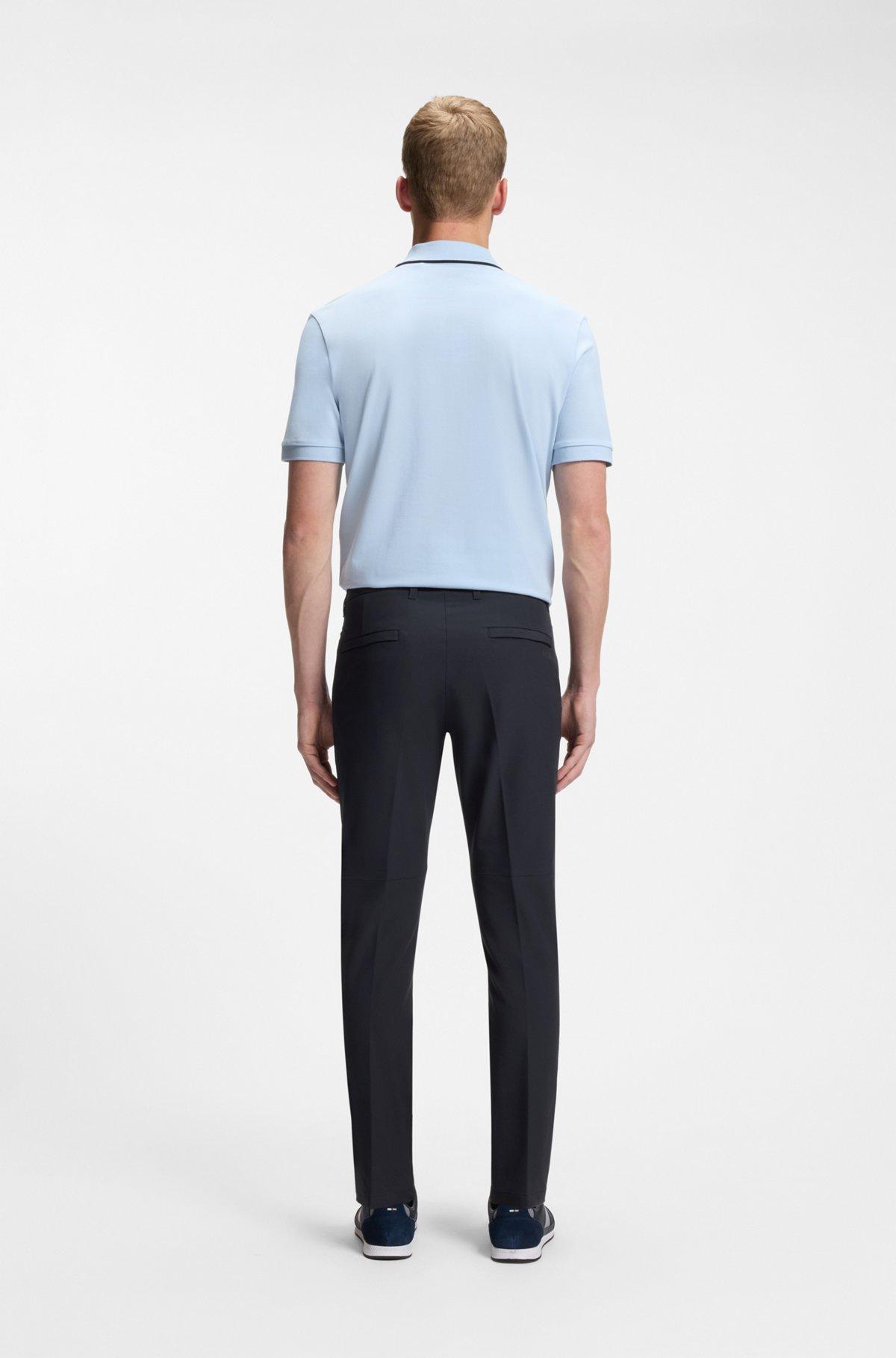 Slim-fit pants in water-repellent stretch fabric Product Image