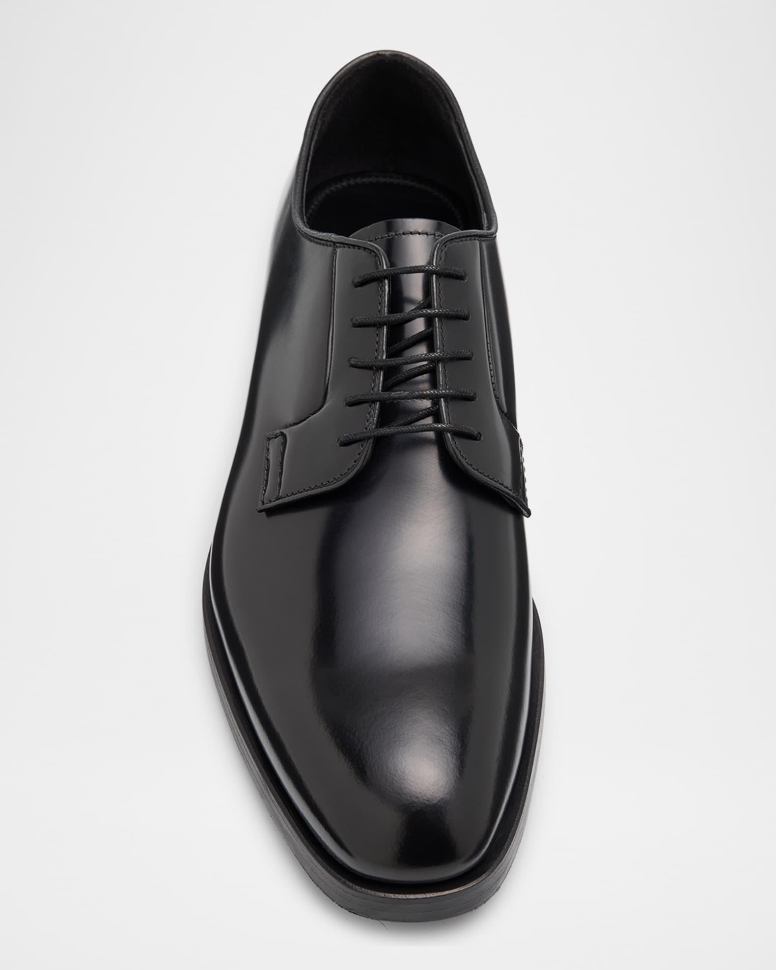 Men's Brushed Leather Derby Shoes Product Image