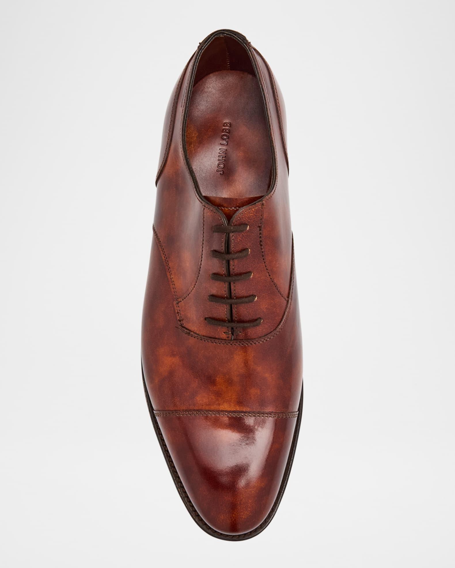 Men's Taunton Cap Toe Leather Oxfords Product Image