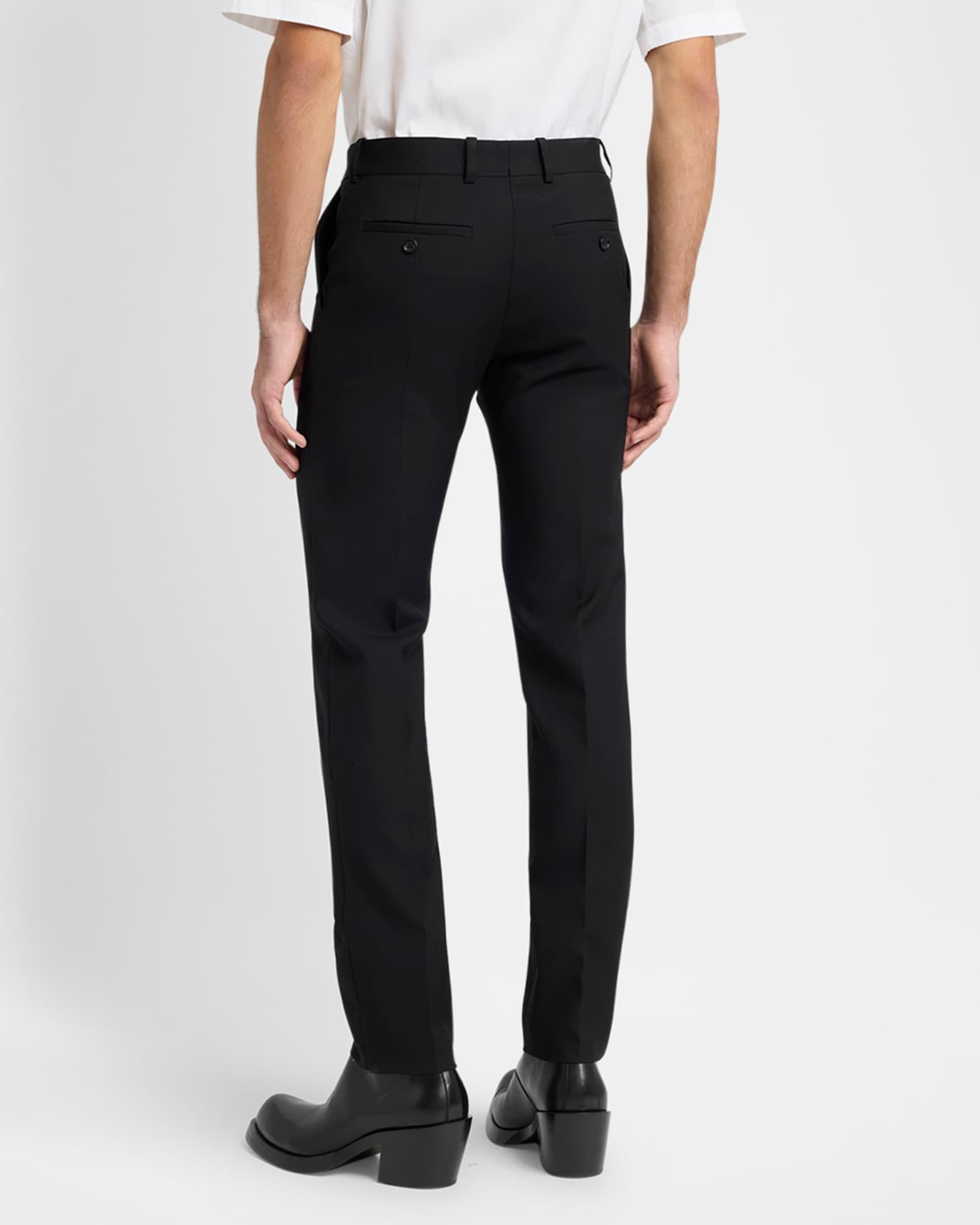 Men's Wool Cigarette Trousers Product Image