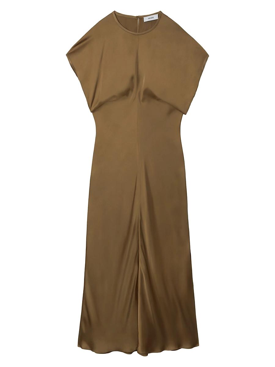 Womens Kora Satin Maxi-Dress Product Image