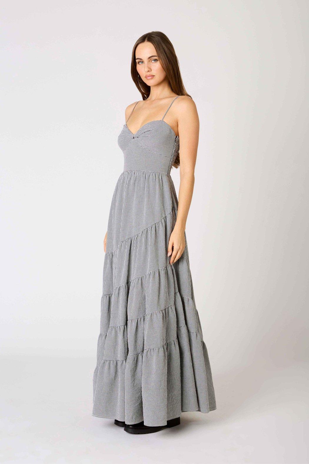 Bex Gingham Maxi Dress Product Image