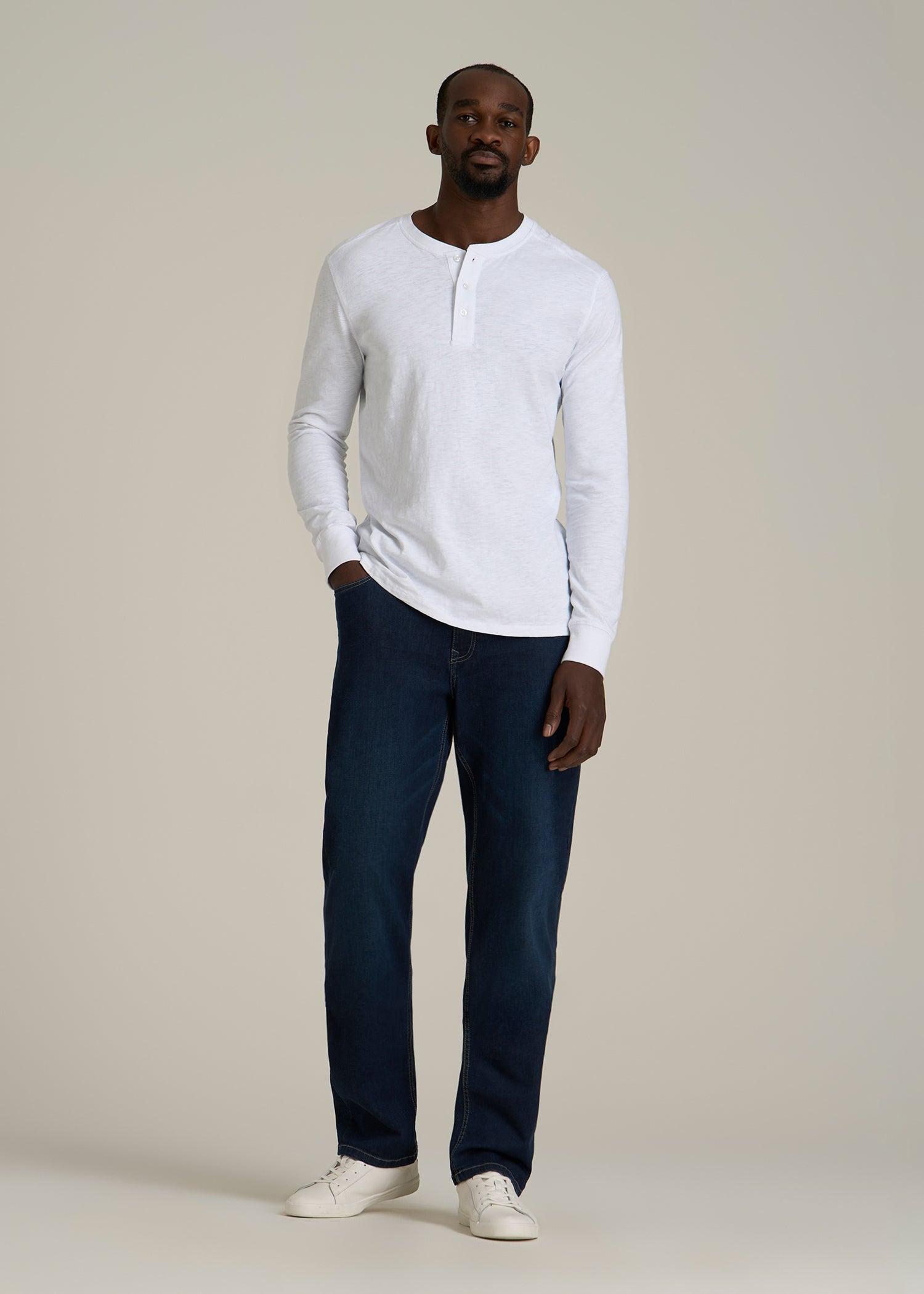 Mason RELAXED Jeans for Tall Men in Blue Steel Male Product Image