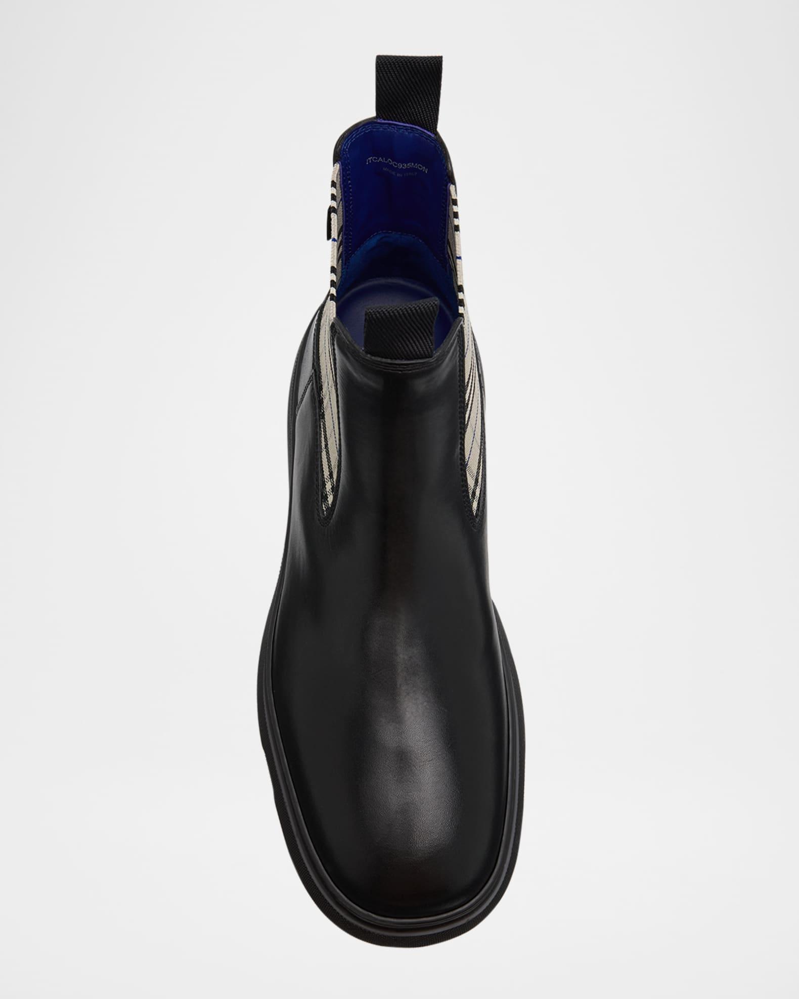 Men's Creeper Leather Low Chelsea Boots Product Image