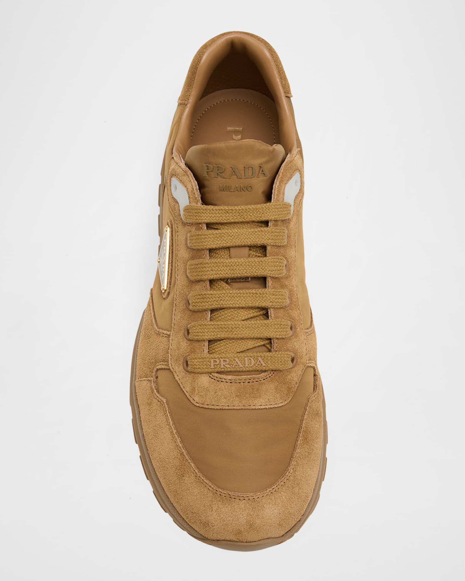 Mens Prax Re-Nylon And Suede Sneakers Product Image