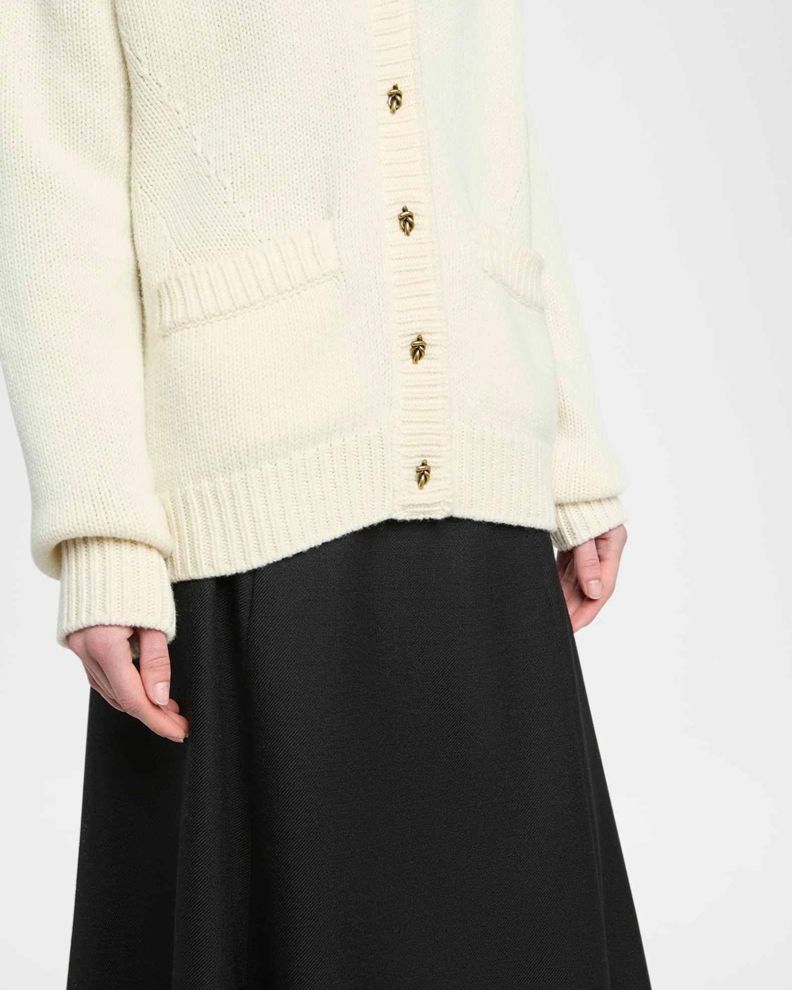 Wool-Cashmere Cardigan Product Image