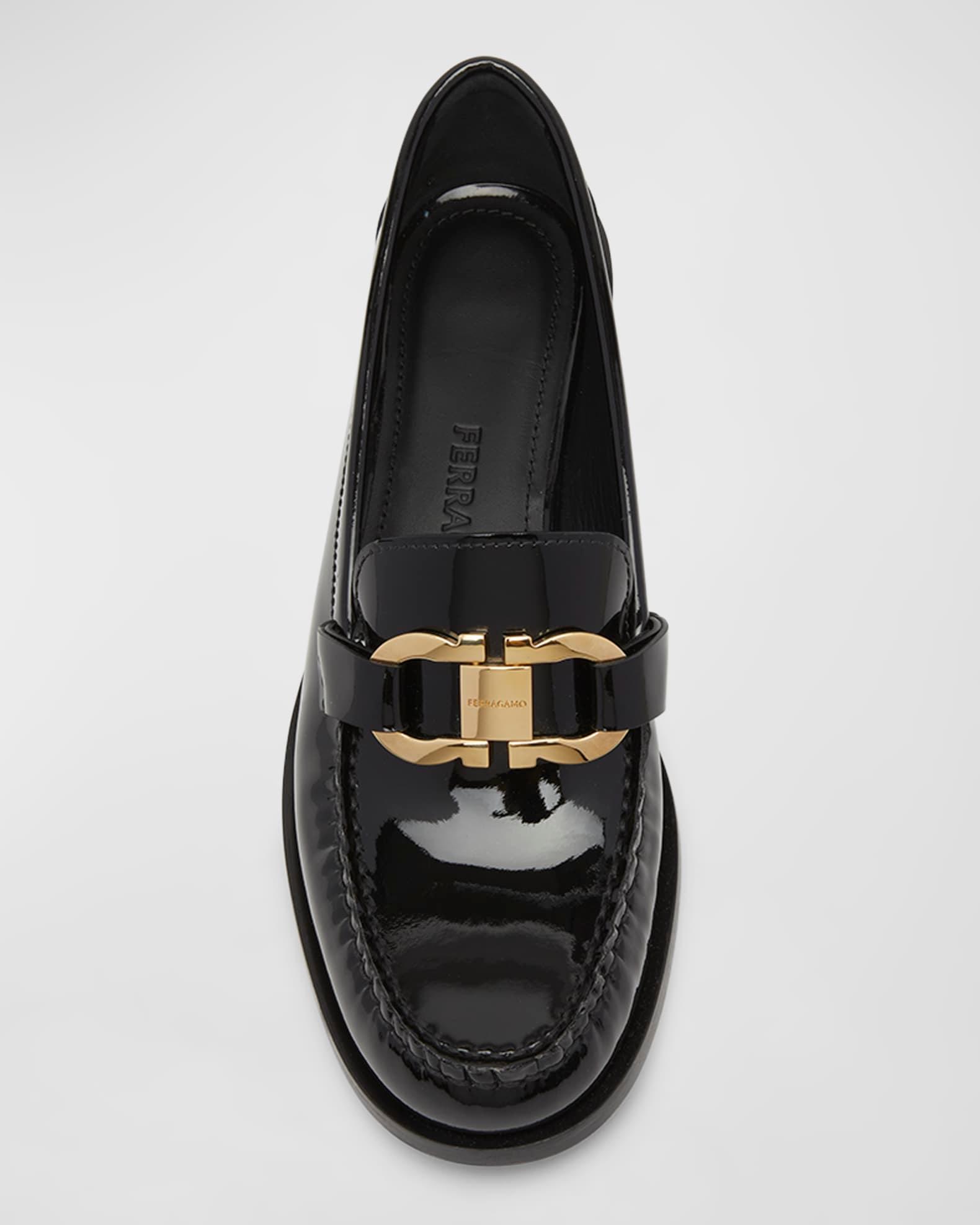 Maryan Patent Gancini Bit Loafers Product Image