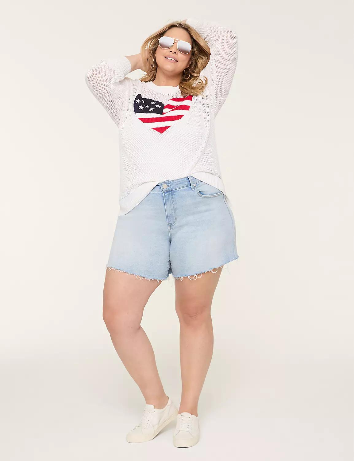 Girlfriend Fit Jean Short - 5.5" Inseam Product Image