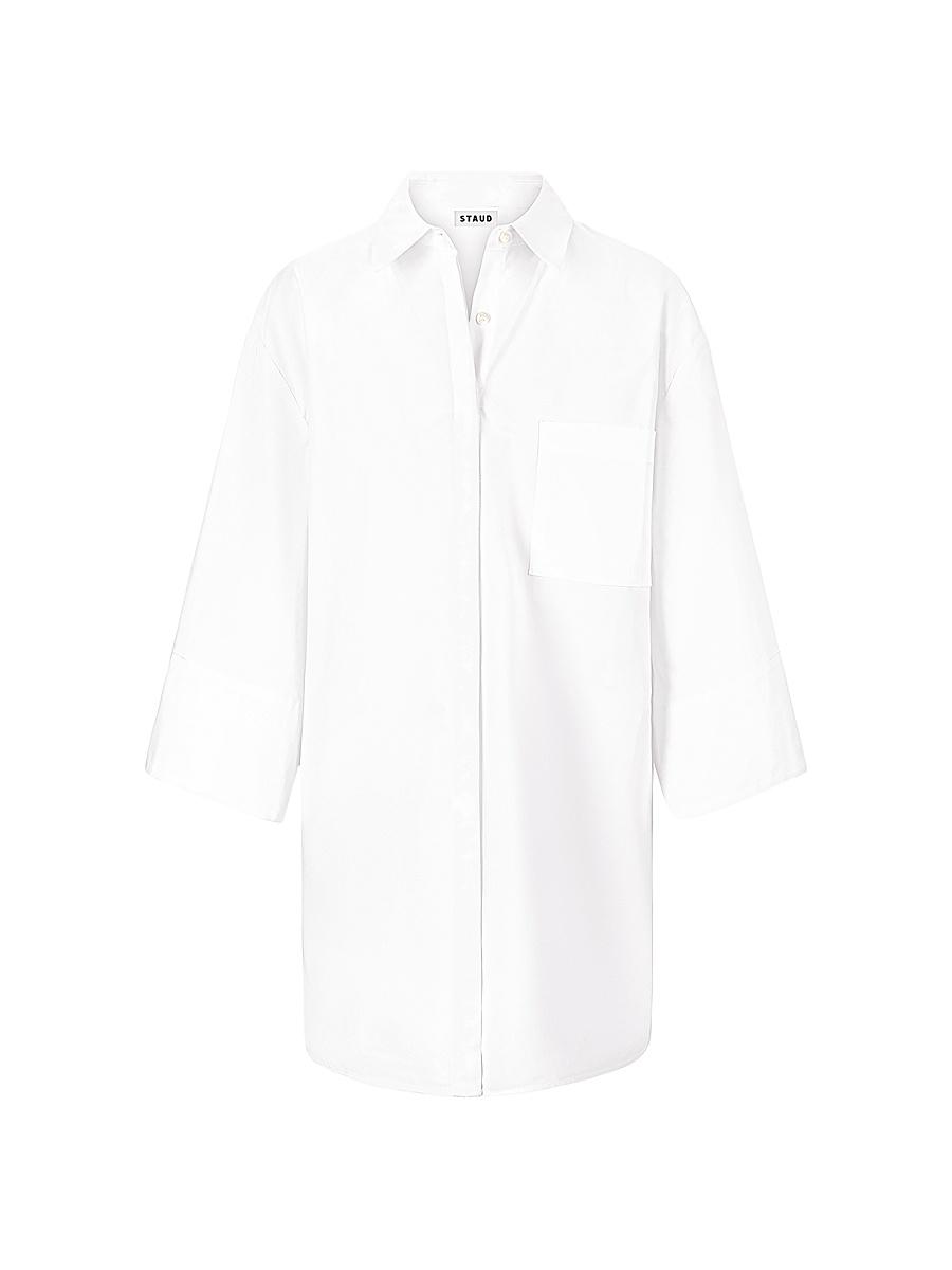 Womens Nico Cotton Poplin Shirtdress Product Image