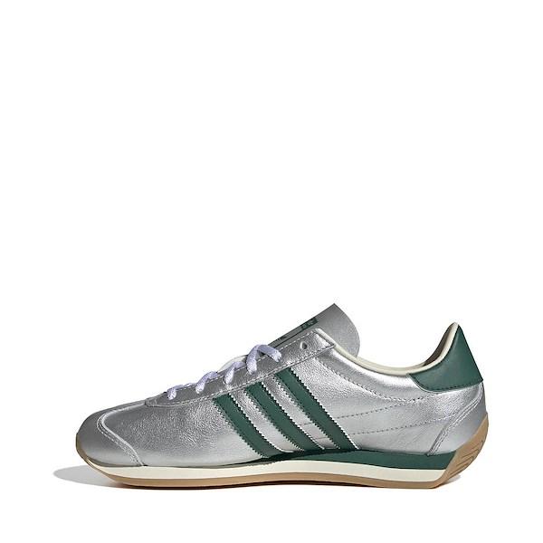 Womens adidas Country OG Athletic Shoe Metallic / Collegiate Green / Cream White Product Image