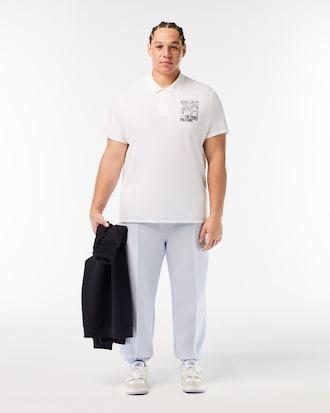 Men's Regular Fit Lacoste Movement Printed Polo Product Image