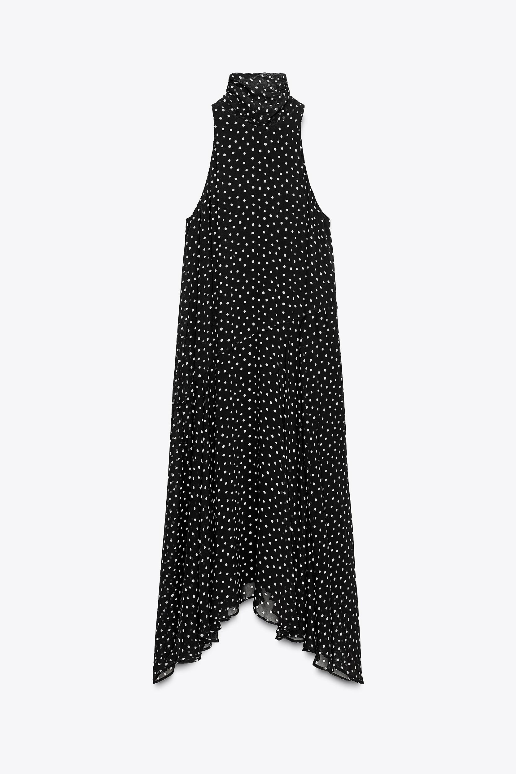 ZW COLLECTION HALTER POLKA DOT DRESS Product Image