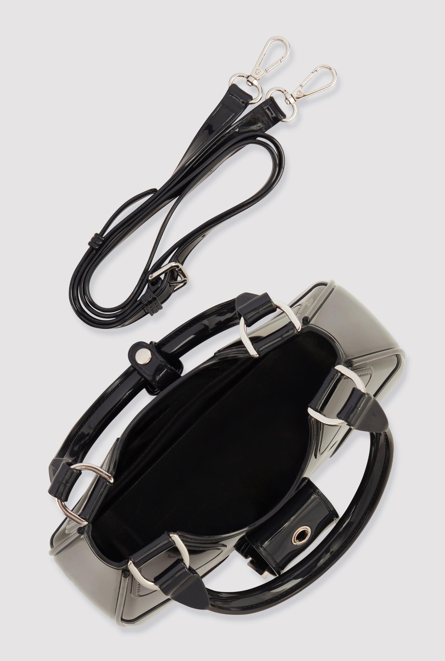 Buckle Strap Jelly Hobo Bag Unisex Product Image