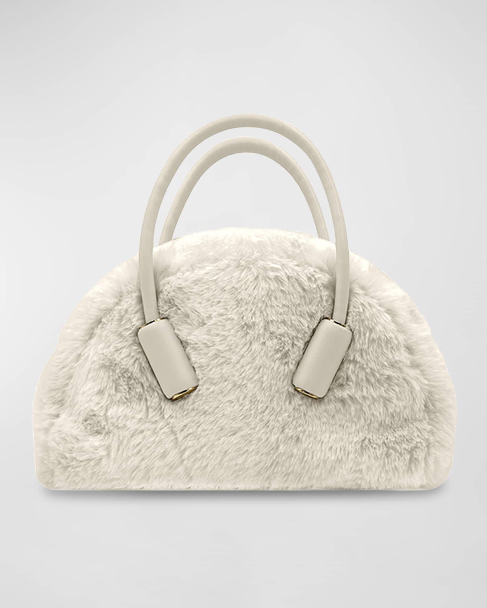 Selene Faux-Fur Top-Handle Bag Product Image